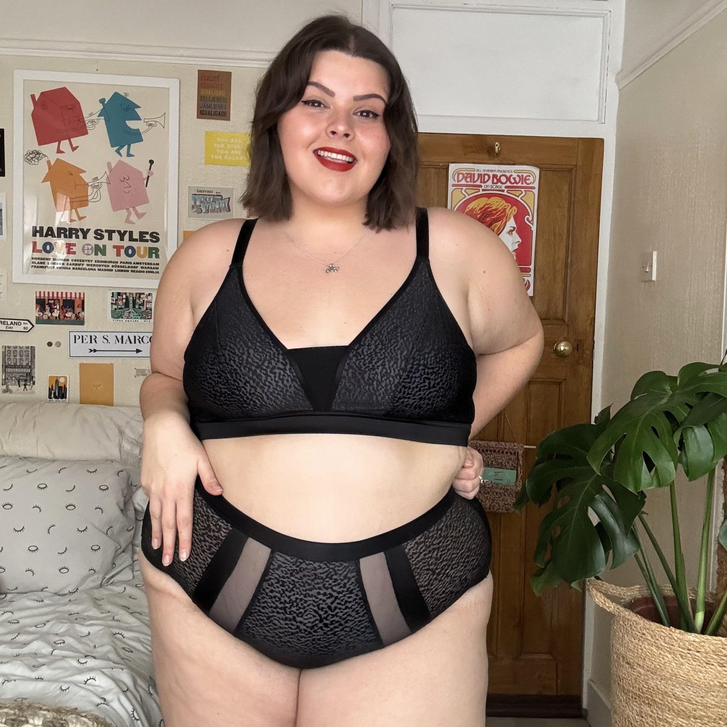 Organic Cotton Full Brief Knickers - Leopard - Zenithce