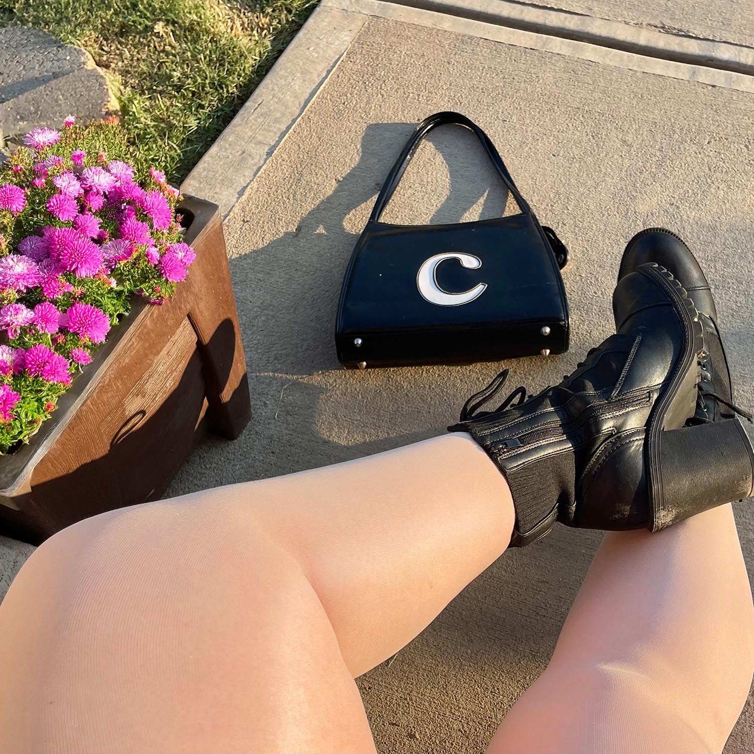 30 Denier Sheer Halo Tights - Majestic - Zenithce