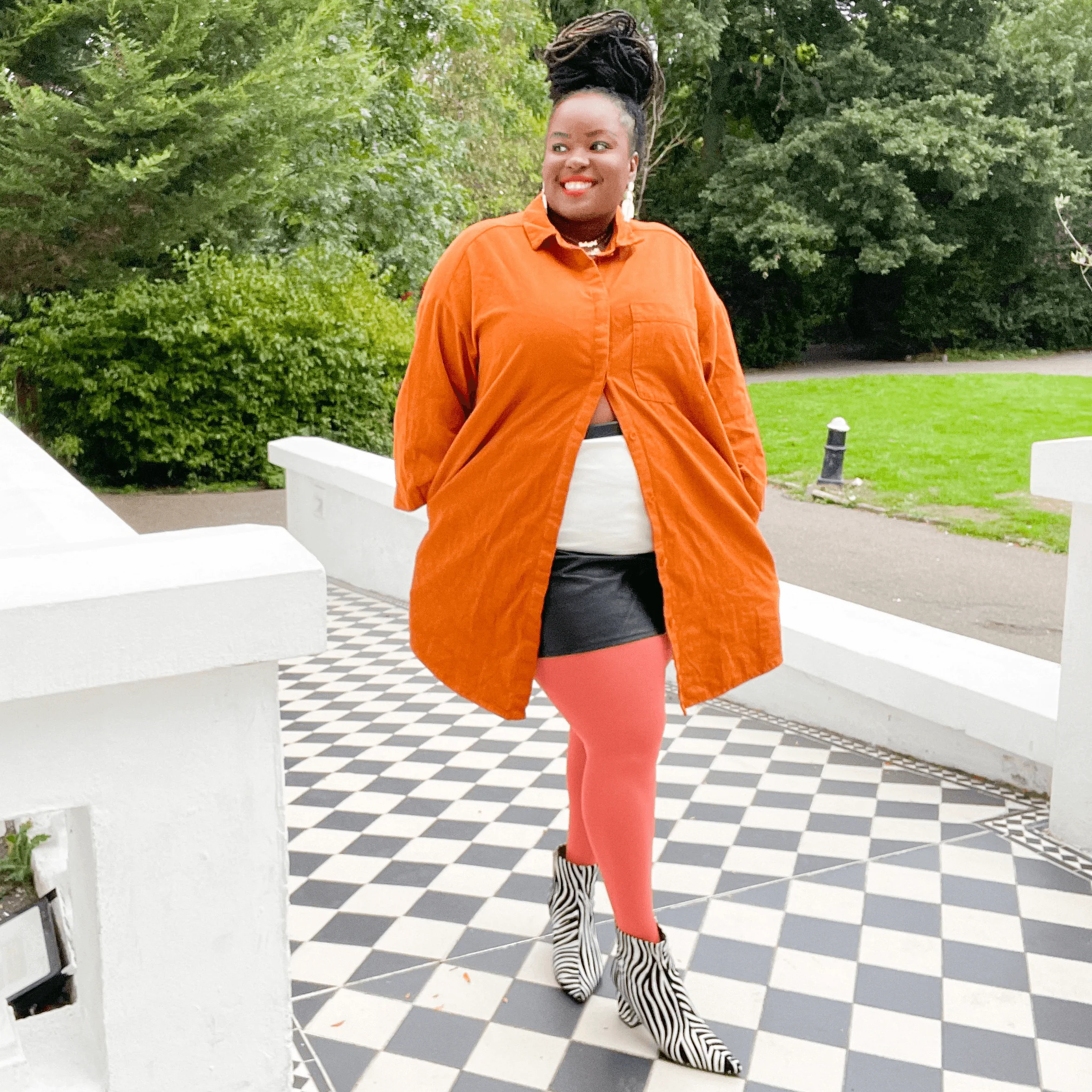 80 Denier Tights - Peach Party - Zenithce