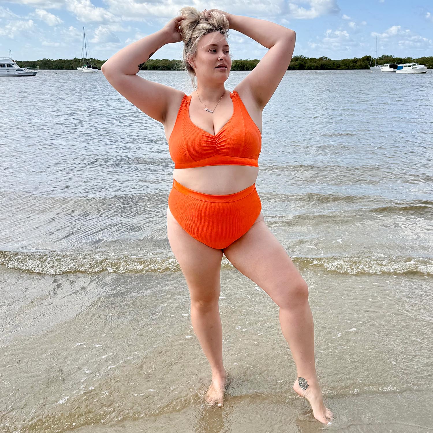 Tidelands Bikini Bottoms - Zest - Zenithce