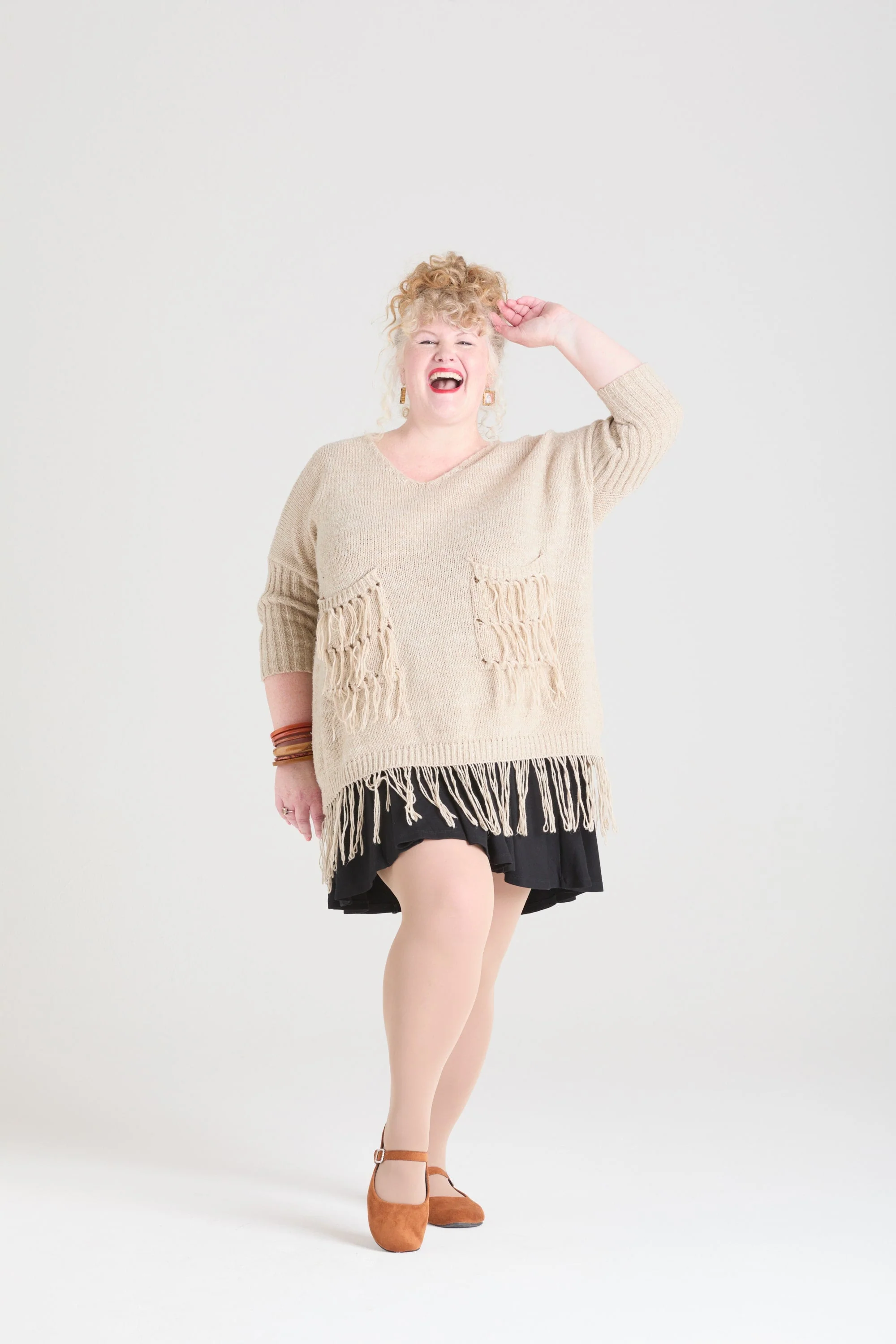 80 Denier Tights - Builders Tea - Zenithce