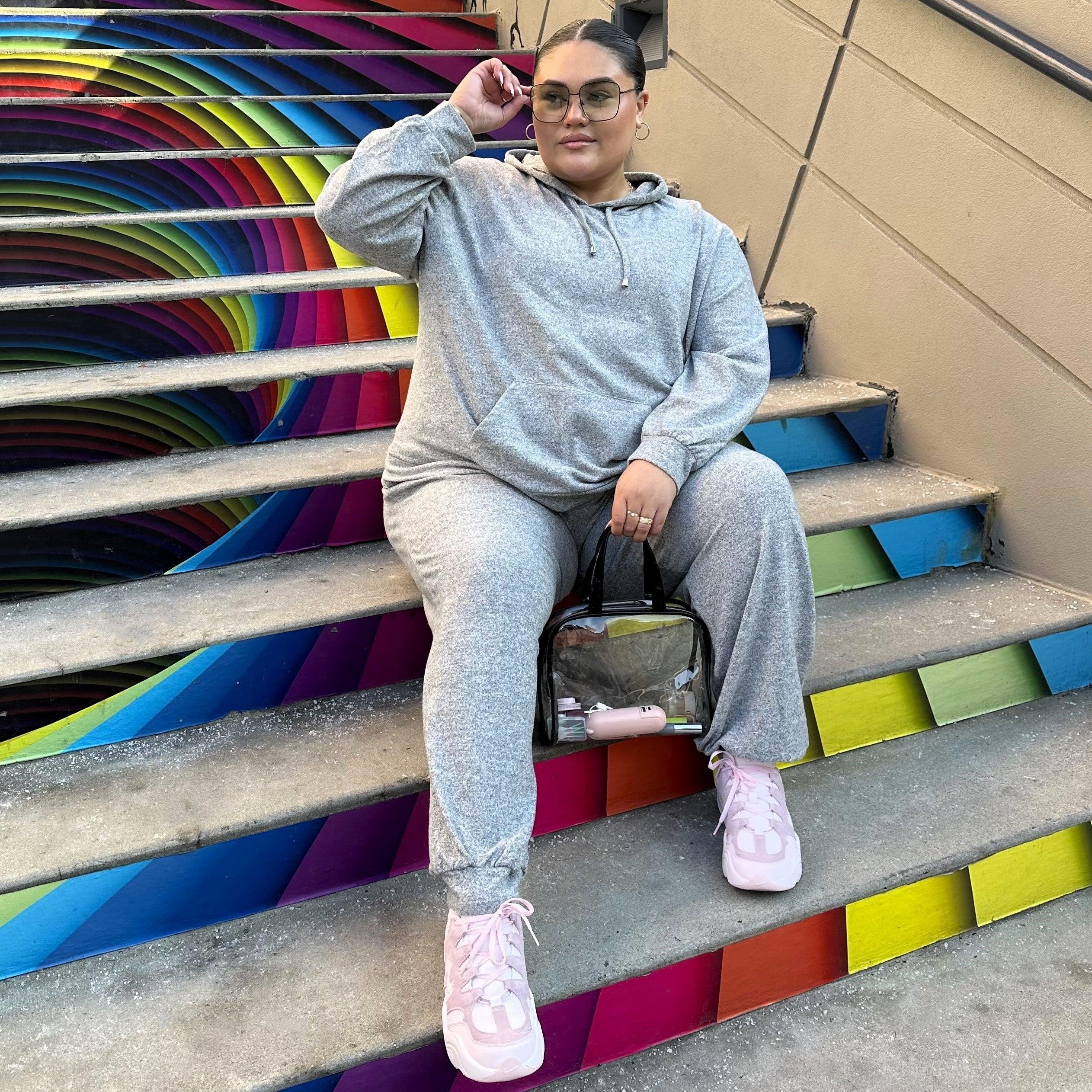 Hoodie - Grey Marl - Zenithce