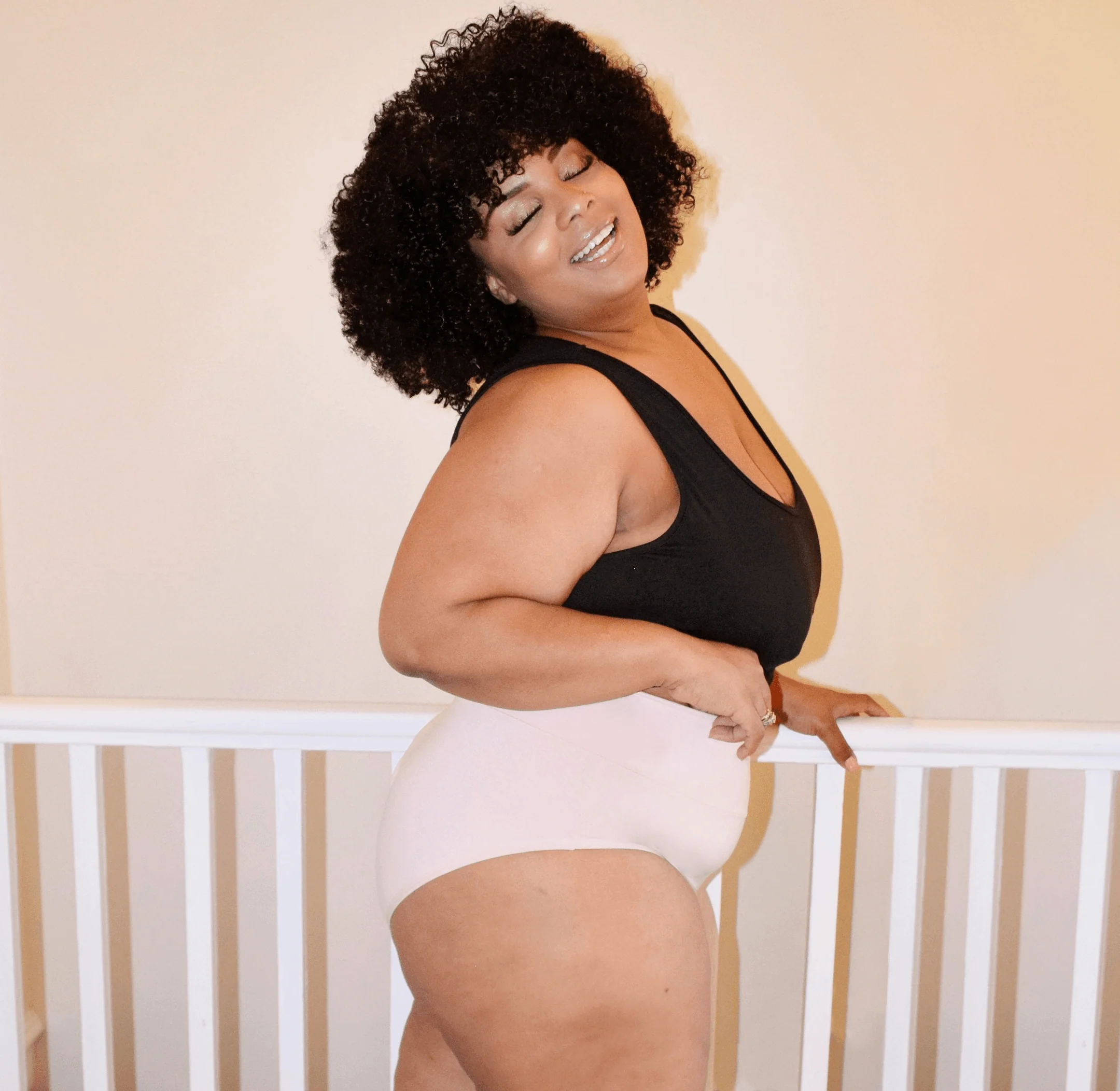 Organic Cotton Full Brief Knickers - Ballet Pink - Zenithce