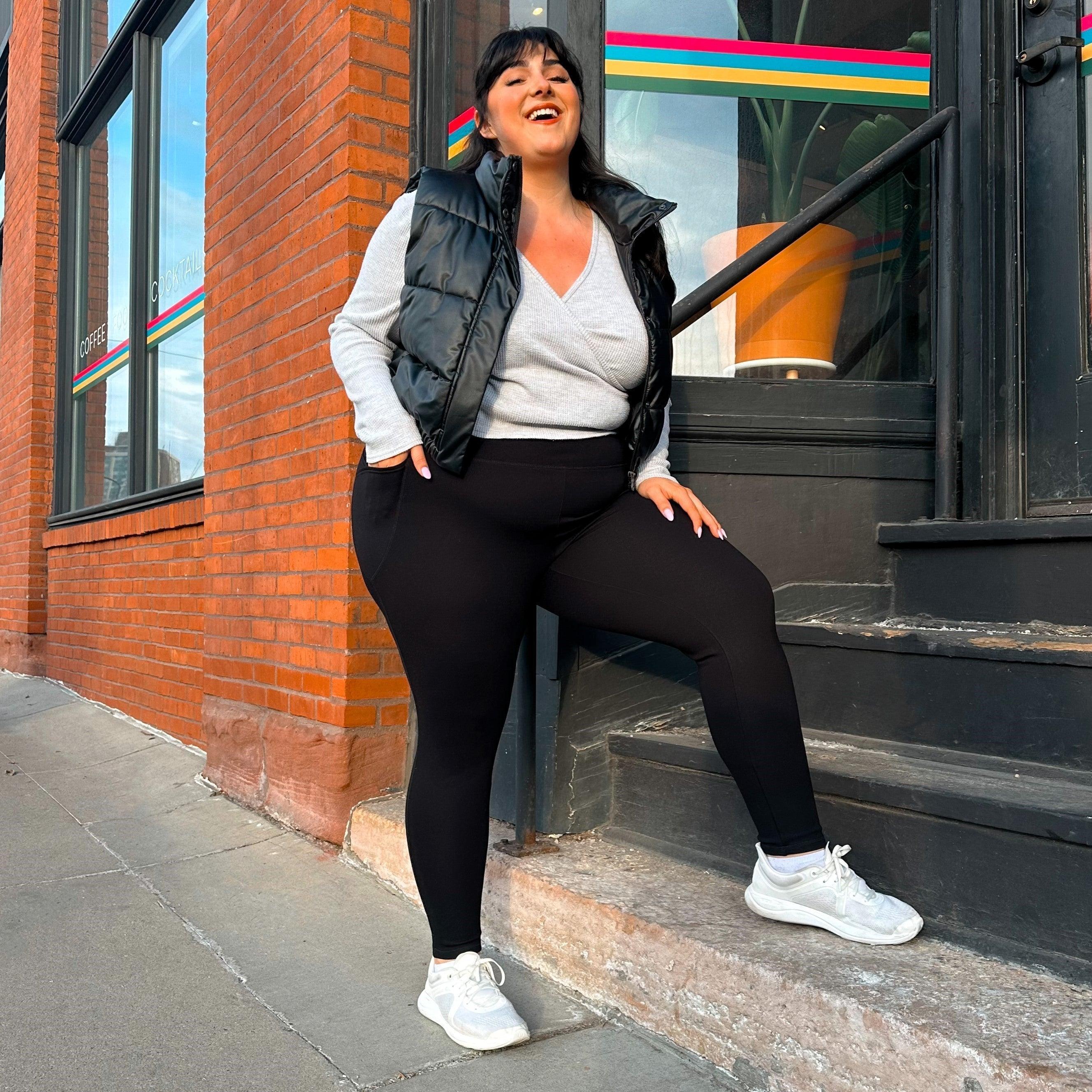 Squat Proof Leggings (Long) - Black (V2) - 3 Pairs in Black - Zenithce