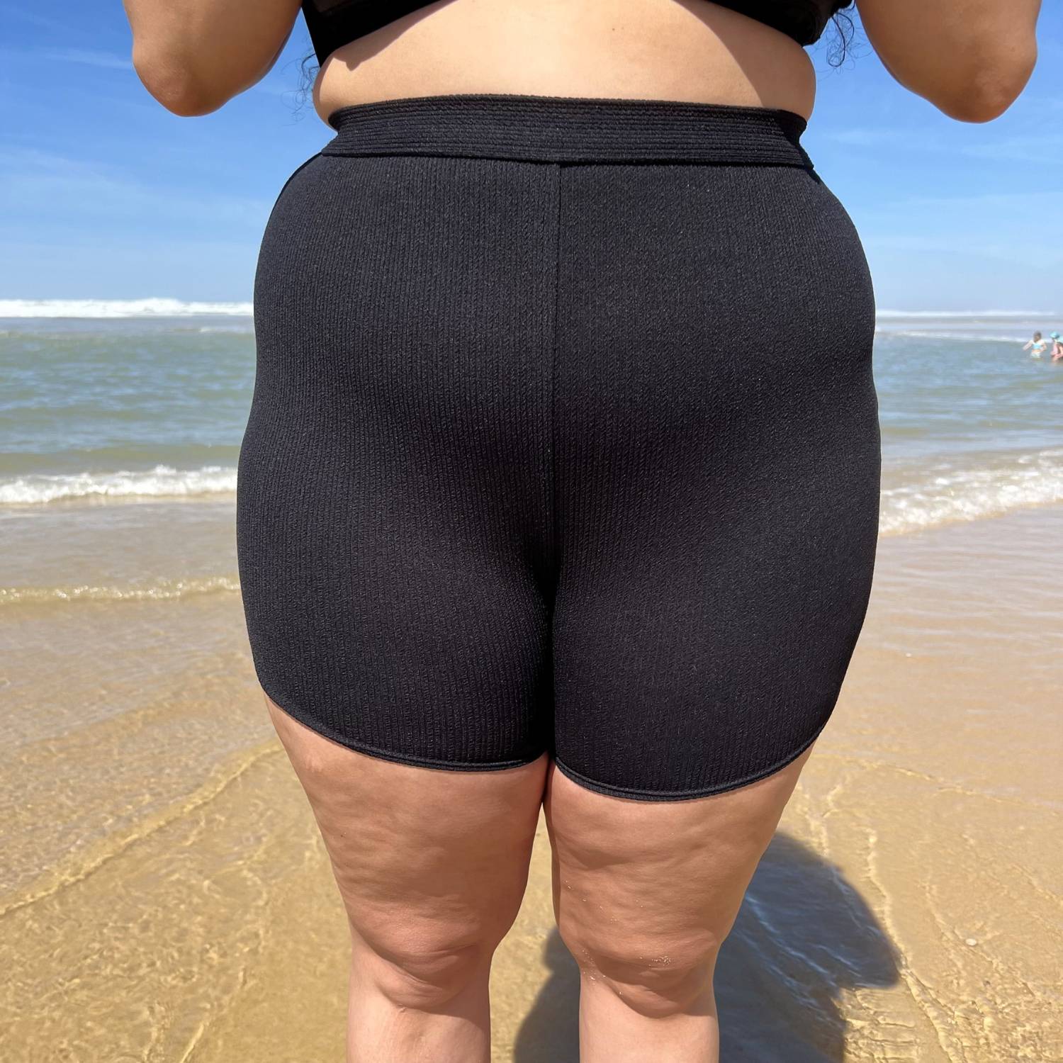 Day Off Bikini Shorts - Black - Zenithce
