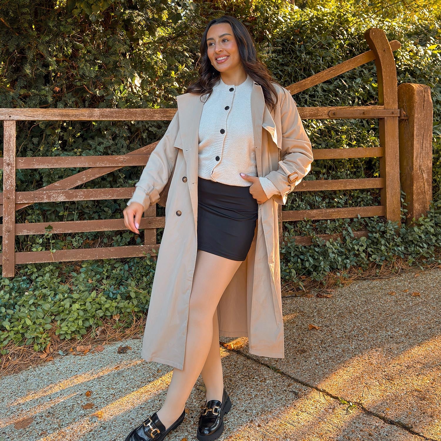 80 Denier Tights - Creamsicle - Zenithce