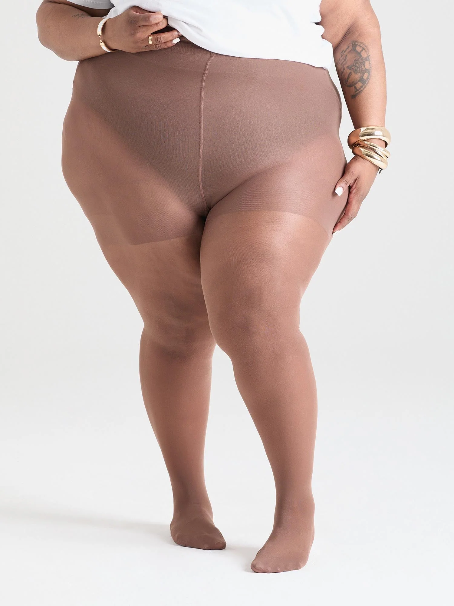 30 Denier Sheer Halo Tights - Divine - Zenithce