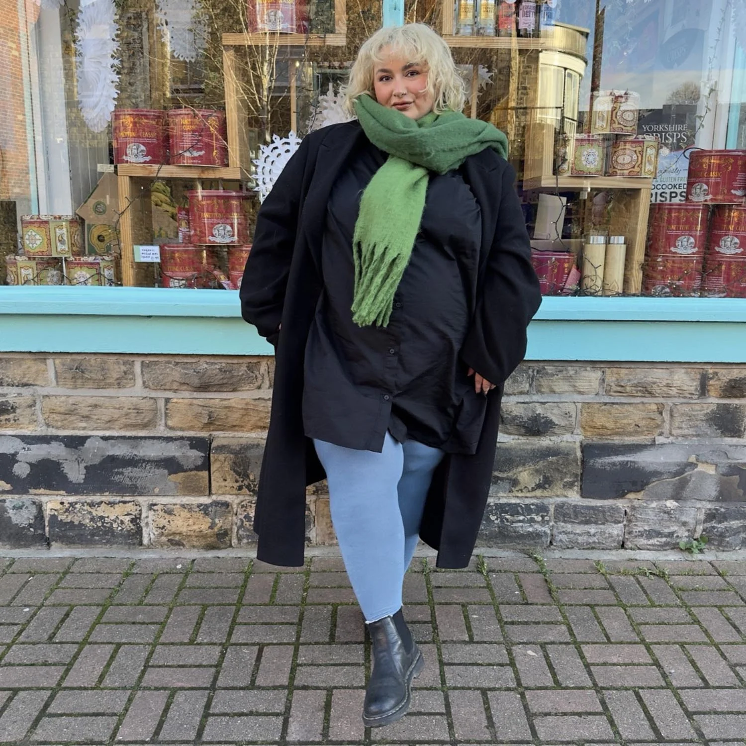 Bamboo Tights - Denim - Zenithce