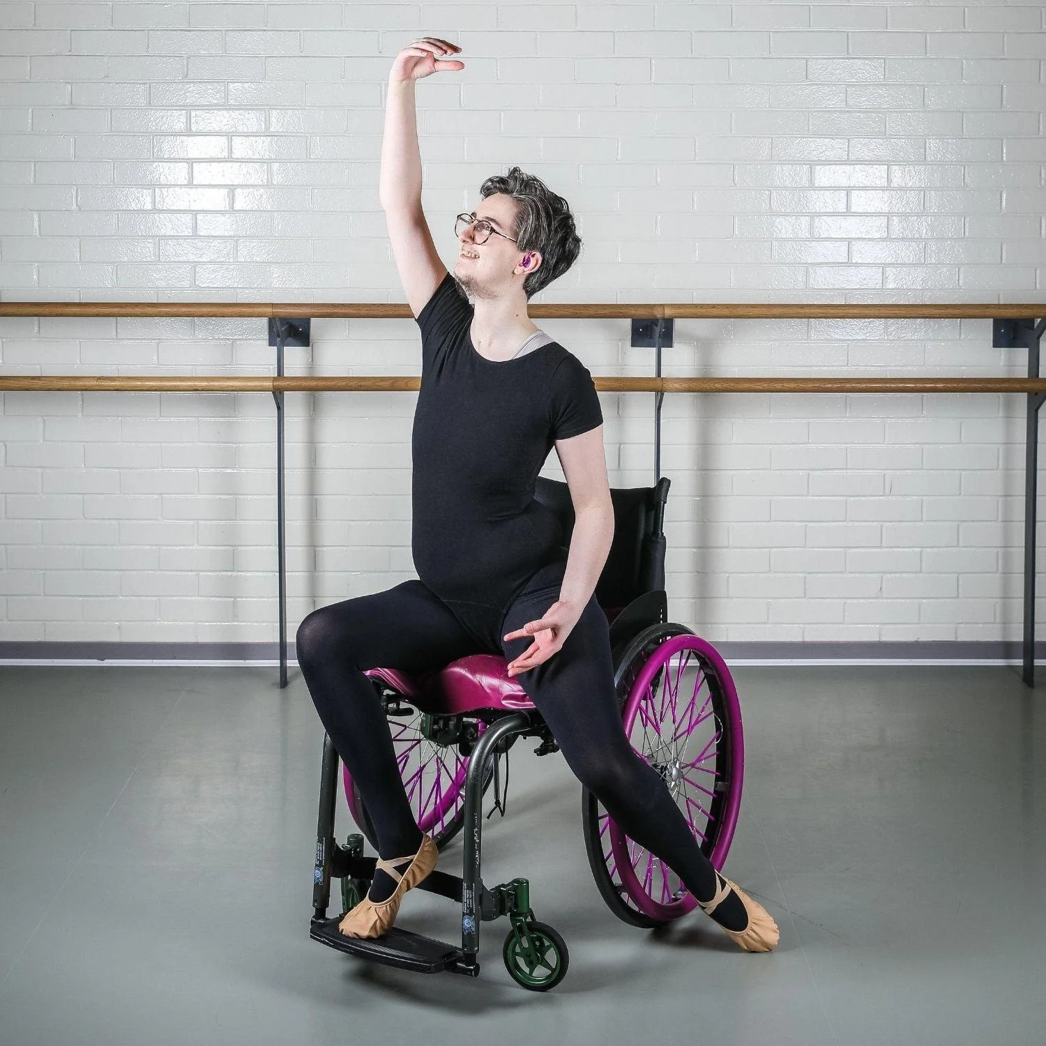 Convertible Dance Tights - Black - Zenithce