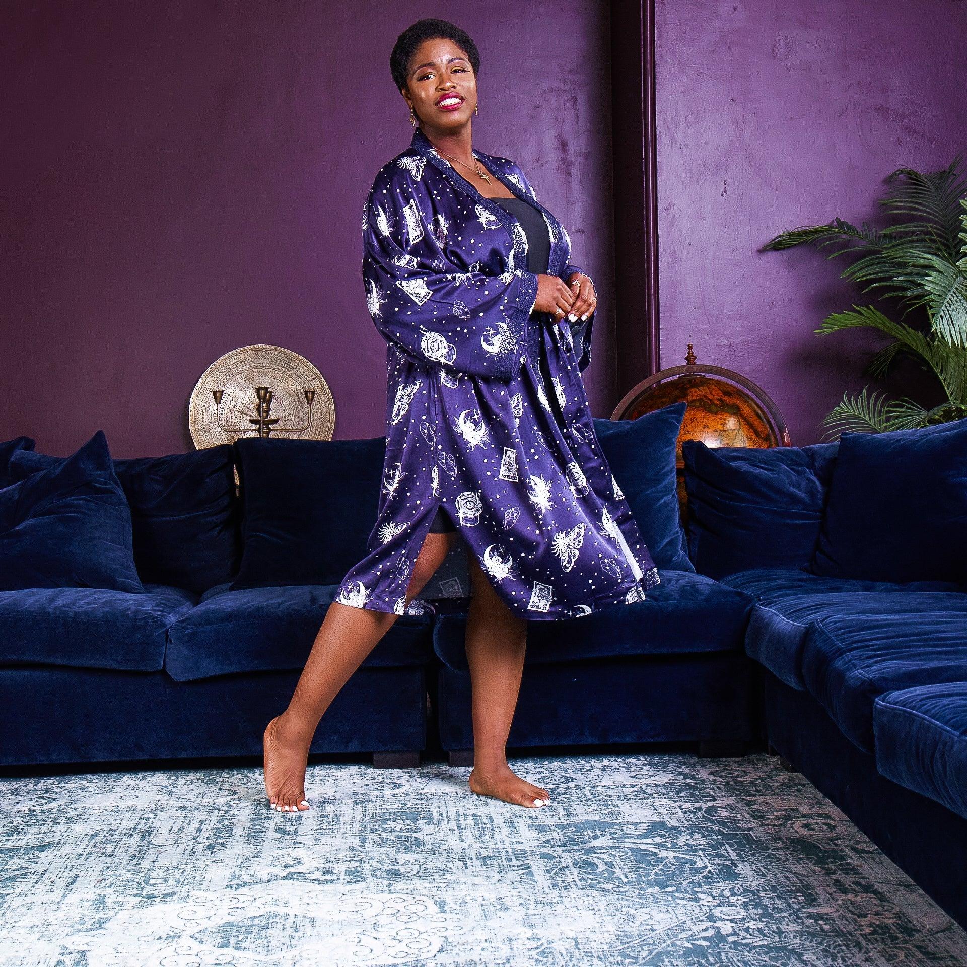 Satin Robe - Divination - Zenithce