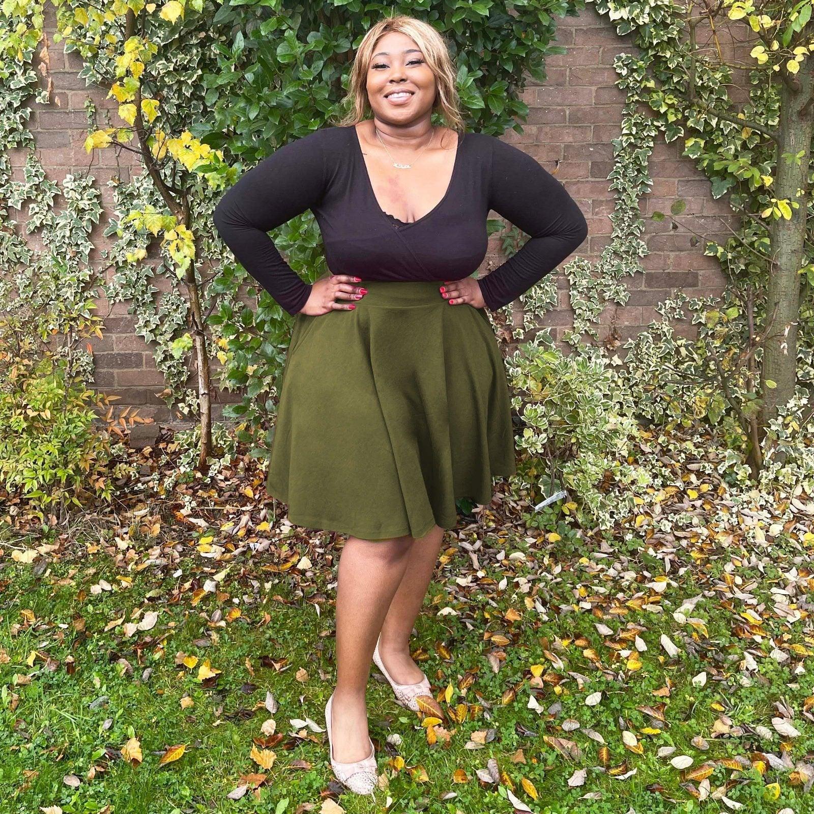 Flare Skirt - Secret Garden (V2) - Zenithce