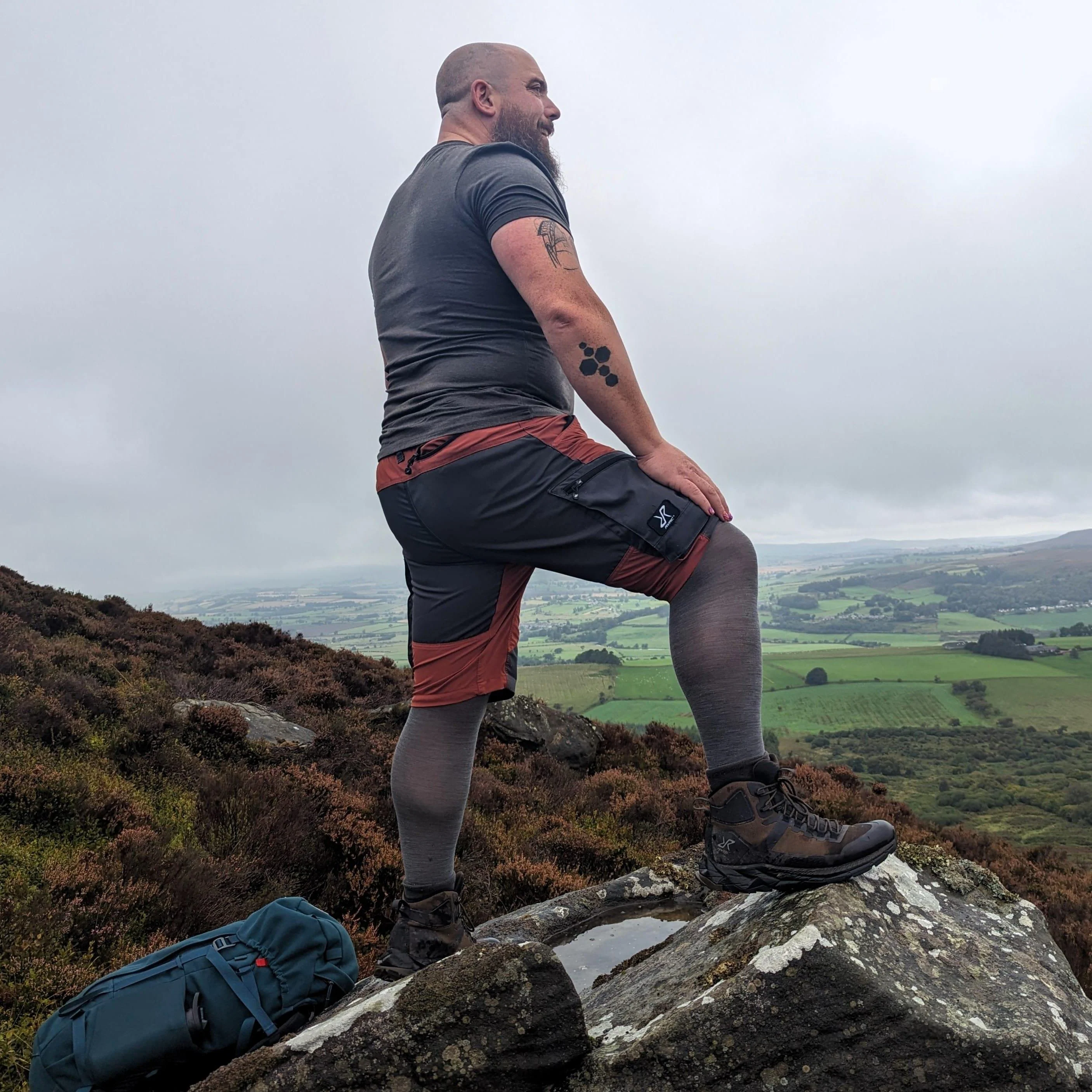 Merino Wool Tights - Silver Lining - Zenithce