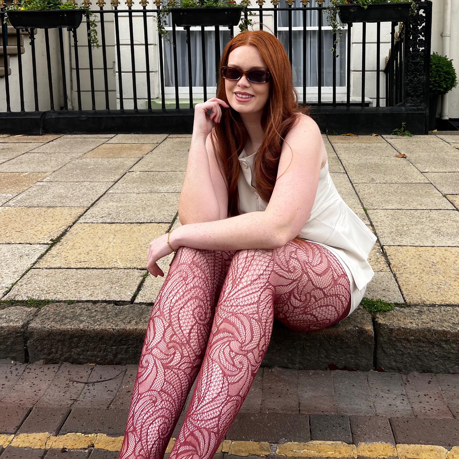 Thighs The Limit Fishnets - Timewarp - Roast - Zenithce