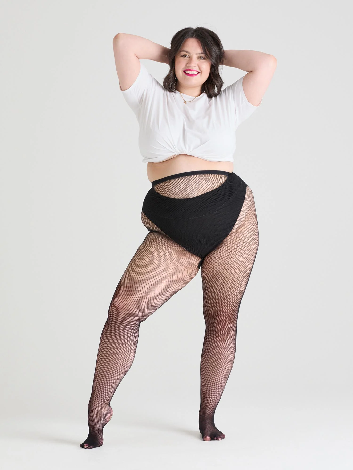 Fishies Fishnets - Black - Zenithce