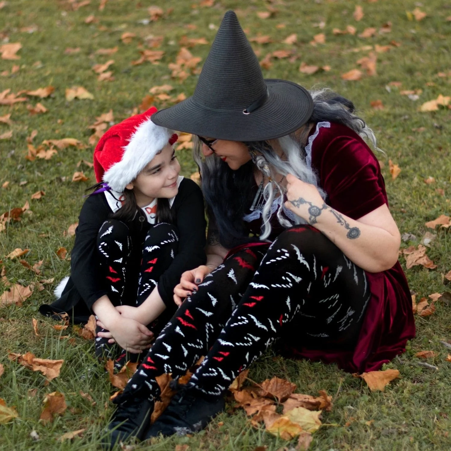 Tween Tights - Bad Santa - Zenithce