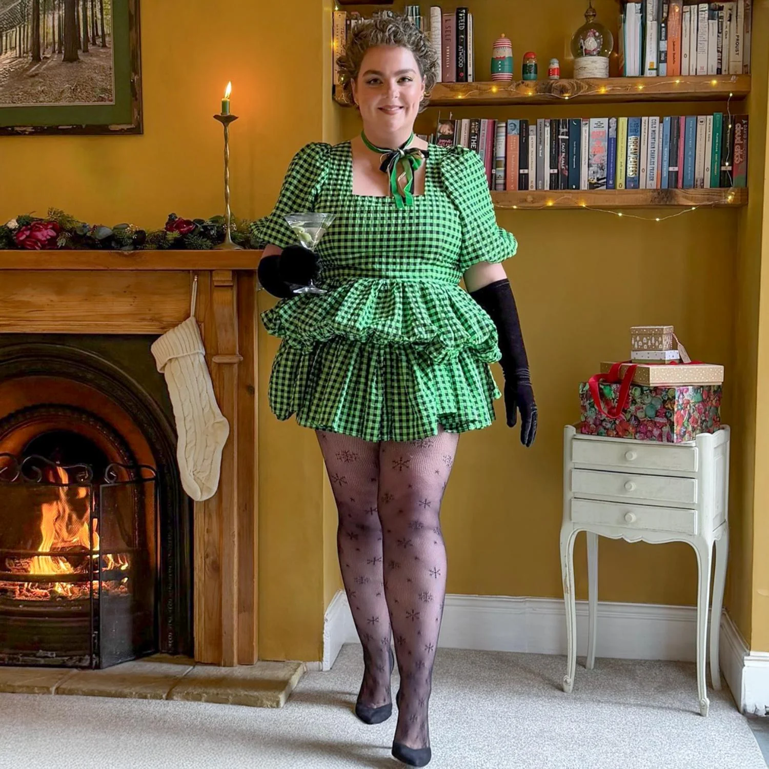 Christmas Fishnets - Ice Queen - Zenithce