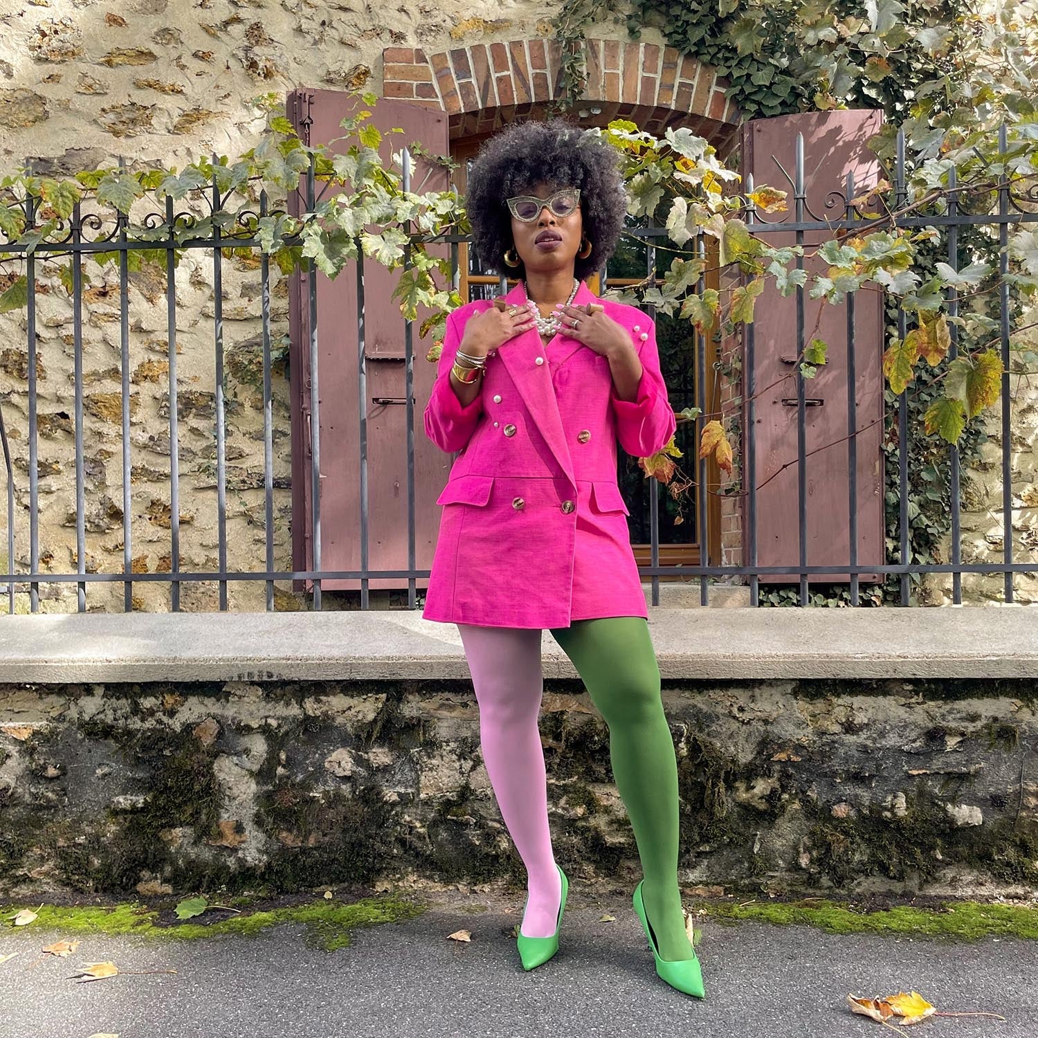 Duo Tights - Peaglet - Zenithce