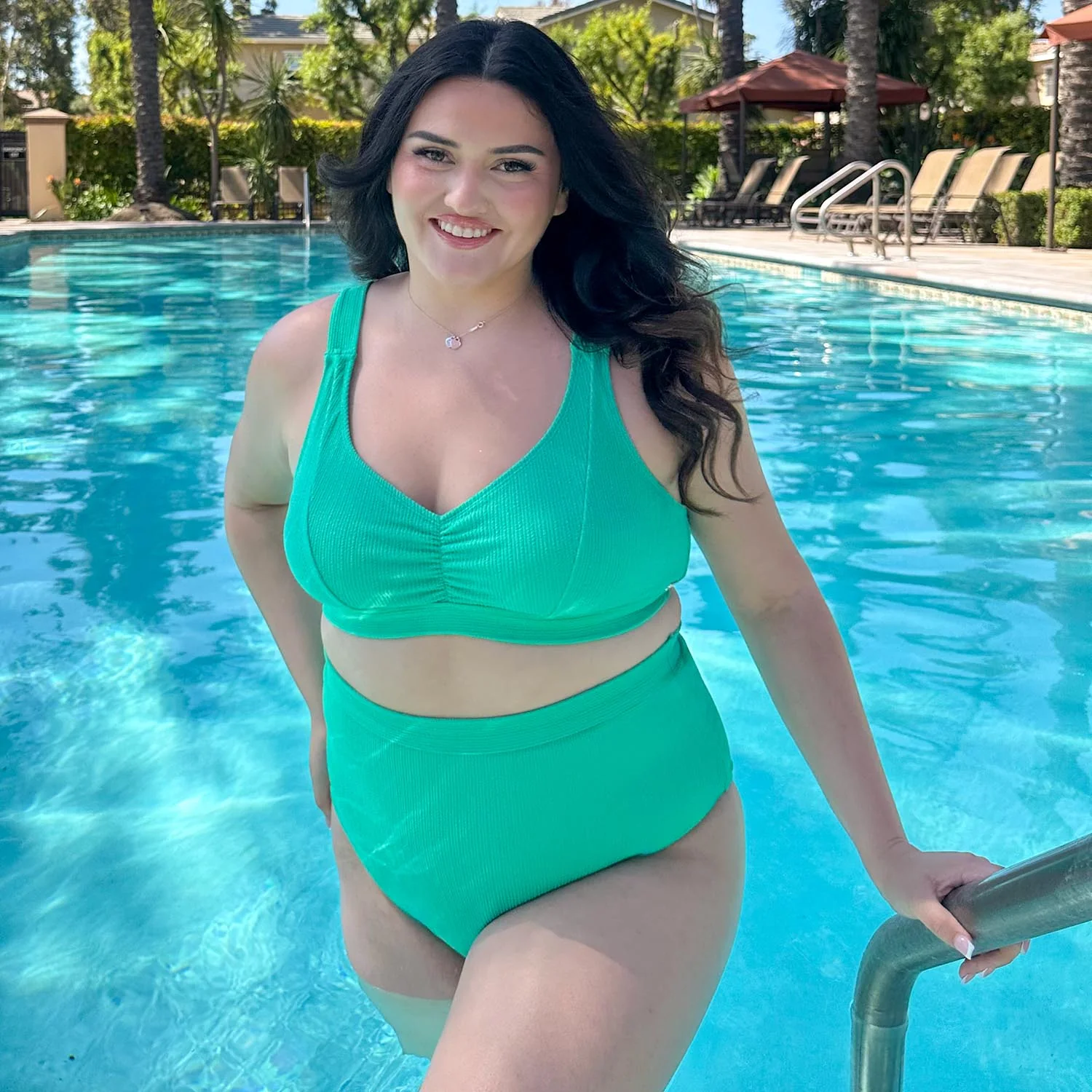 Tidelands Bikini Bottoms - Mint - Zenithce