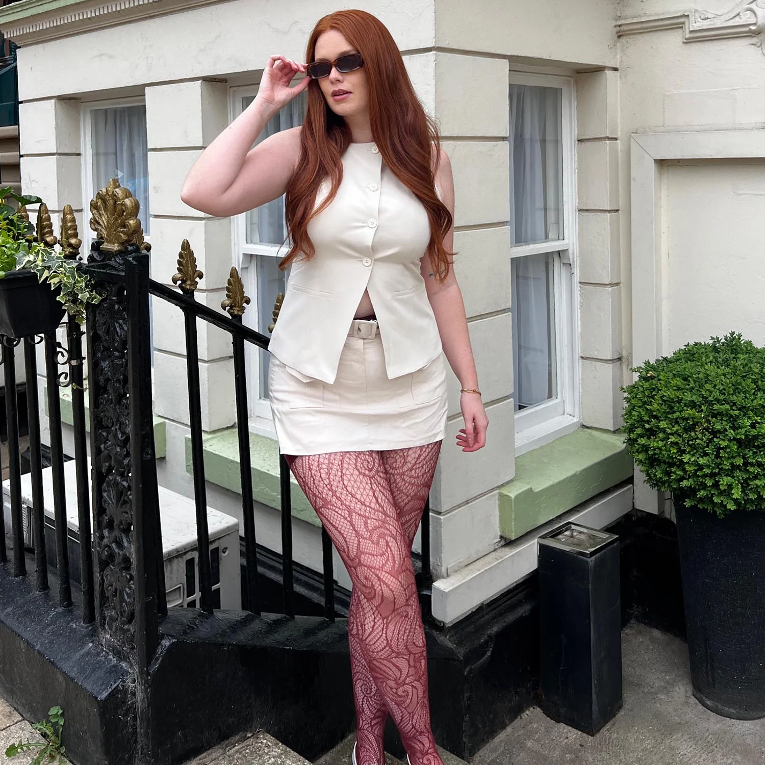 Thighs The Limit Fishnets - Timewarp - Roast - Zenithce