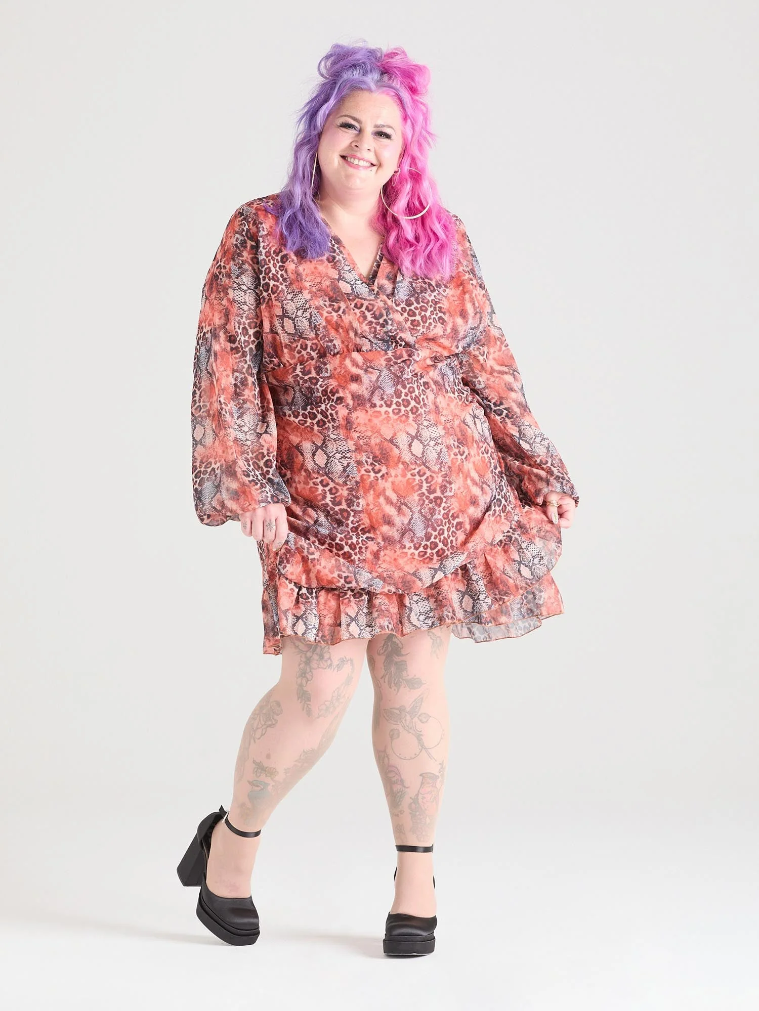 30 Denier Sheer Halo Tights - Builders Tea - Zenithce