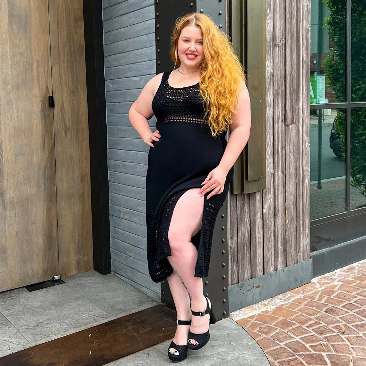 Porto Fino Midi Dress - Tobacco - Zenithce