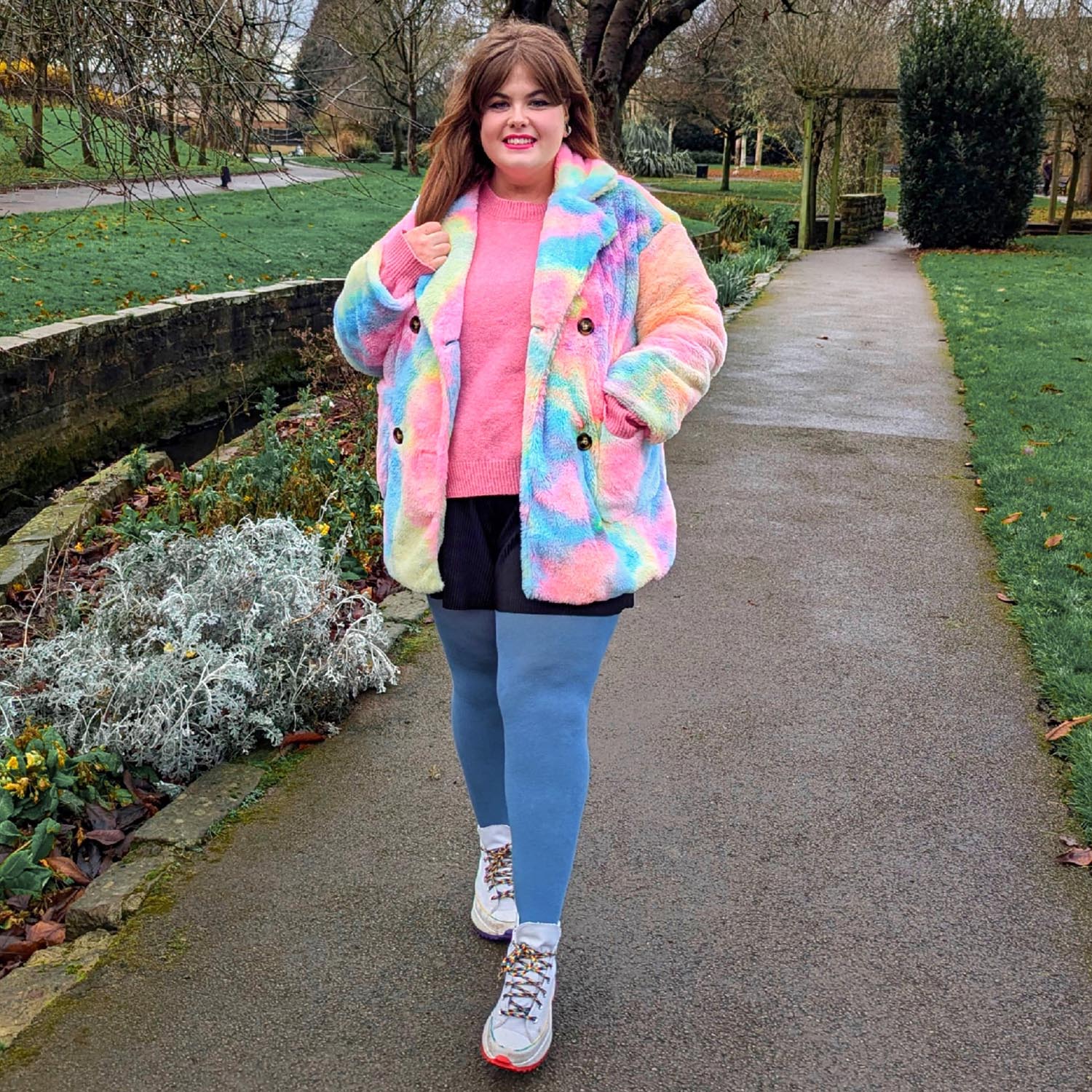 Bamboo Tights - Denim - Zenithce