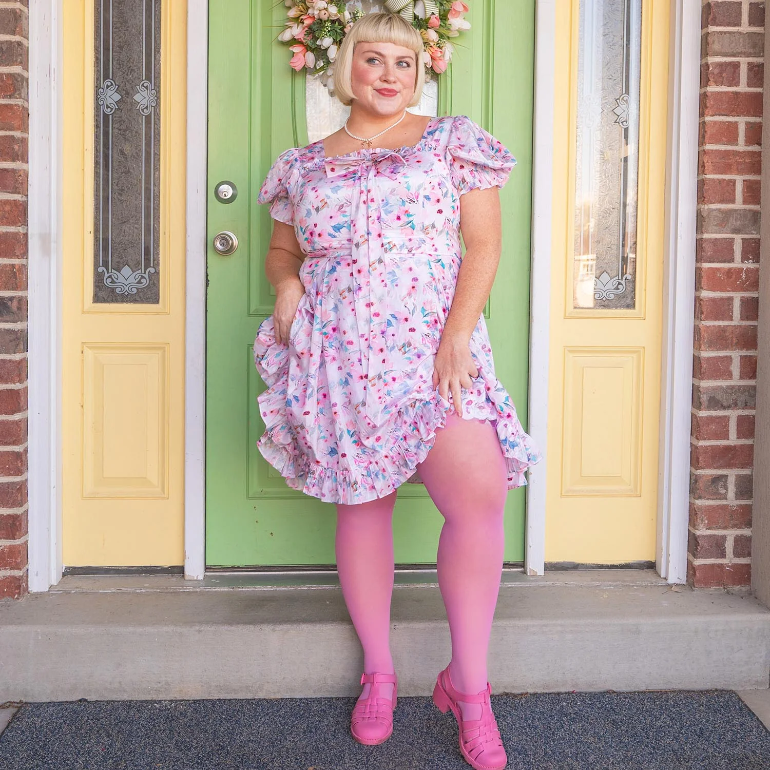 30 Denier Sheer Tights - Dragon Fruit - Zenithce