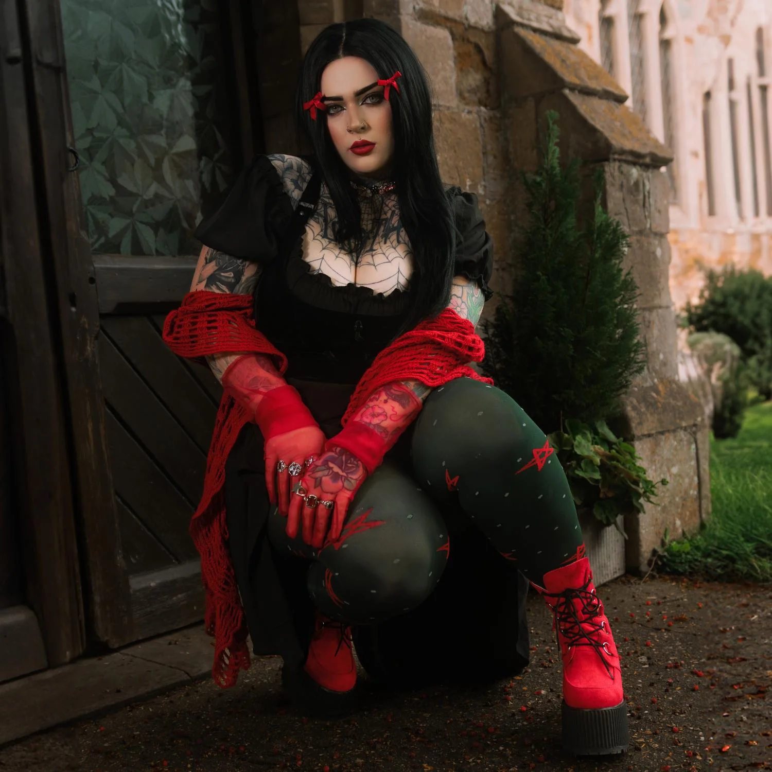 Christmas Tights - Woodland Magick - Zenithce