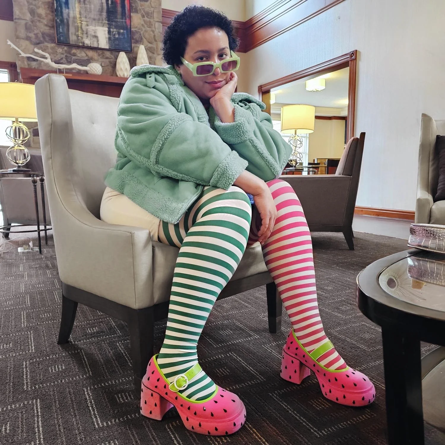 Duo Tights - Sweet Pea - Zenithce