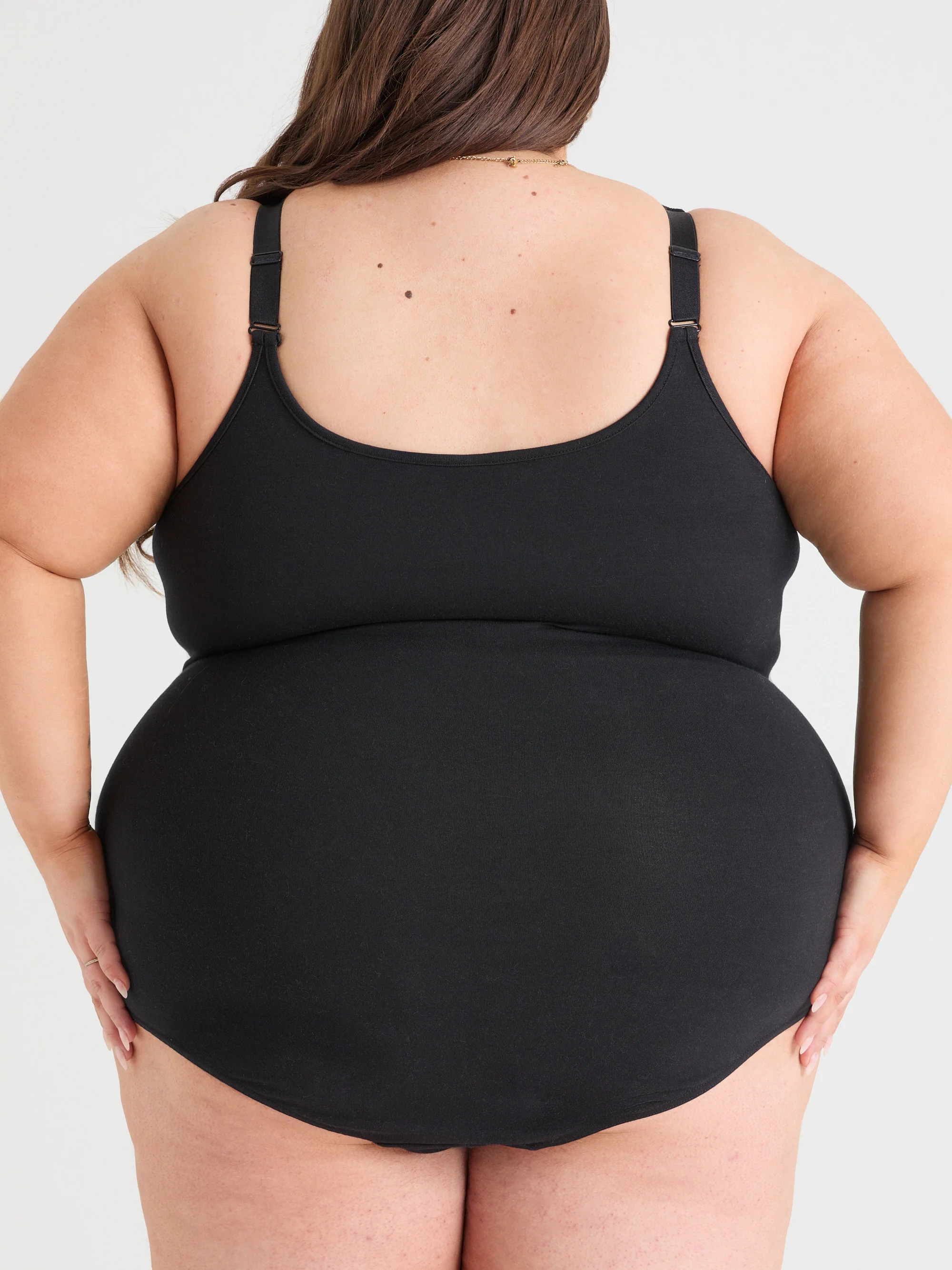 Strappy Cotton Bodysuit - Zenithce