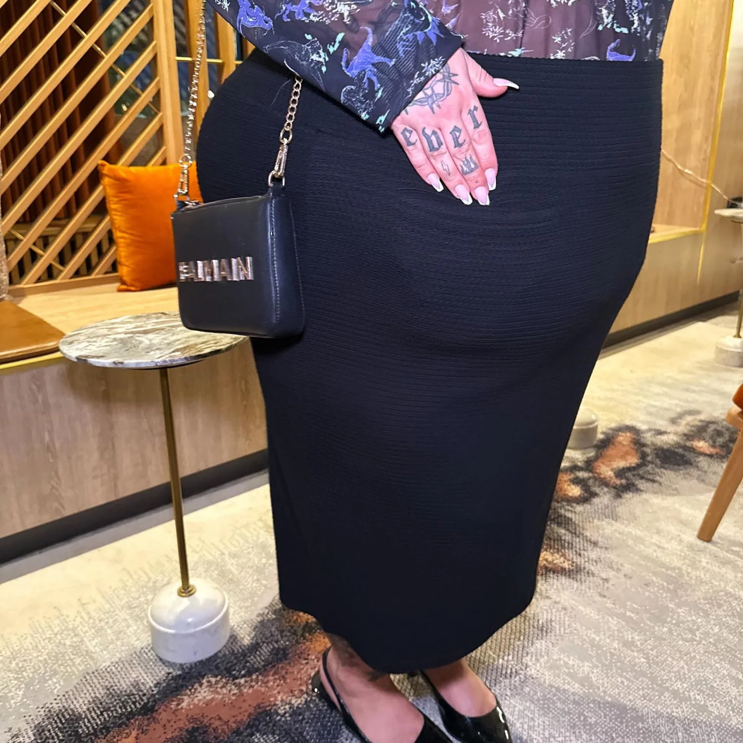 Pencil Skirt - Archean - Zenithce