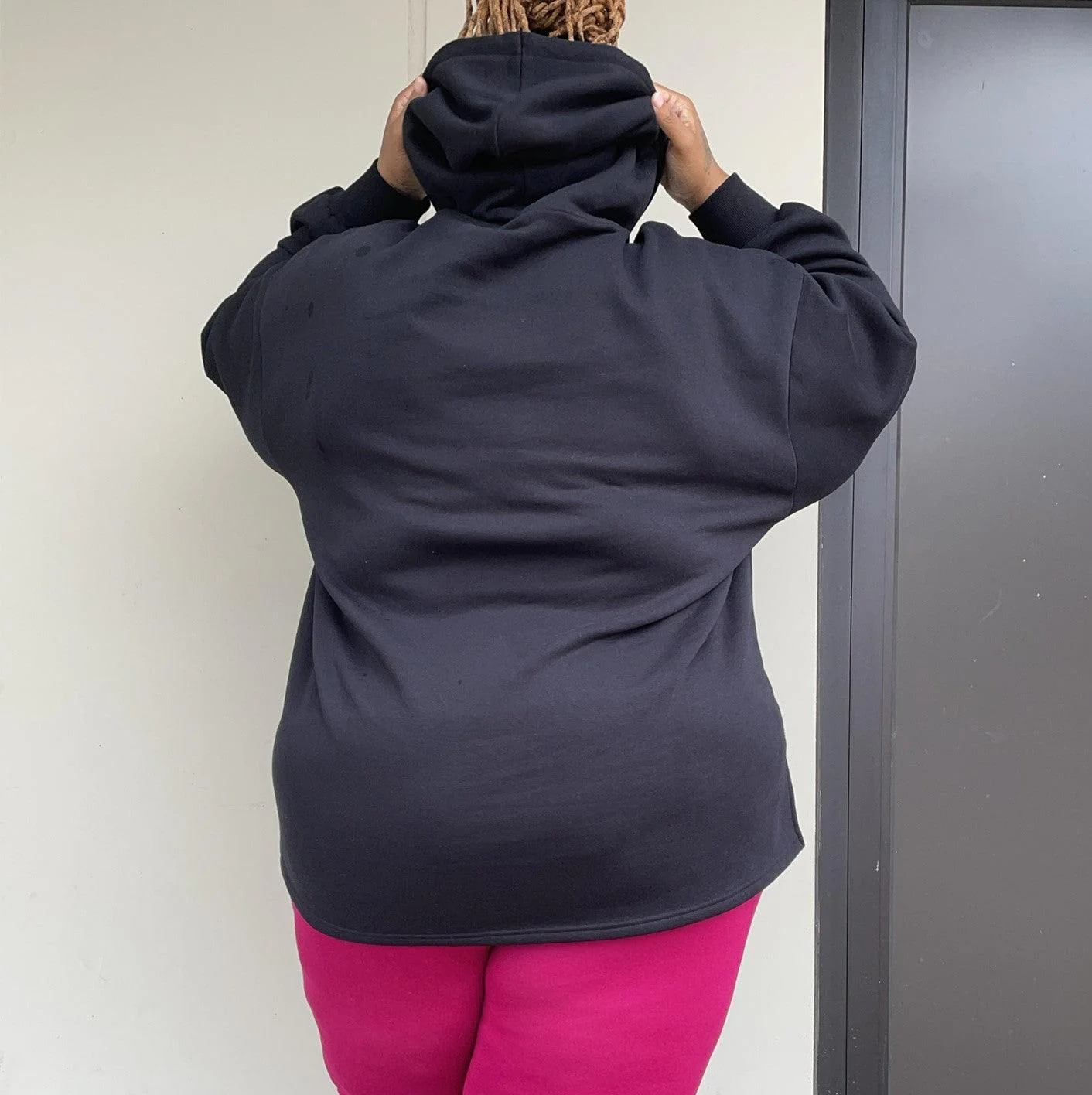 Organic Cotton Longline Hoodie - Zenithce