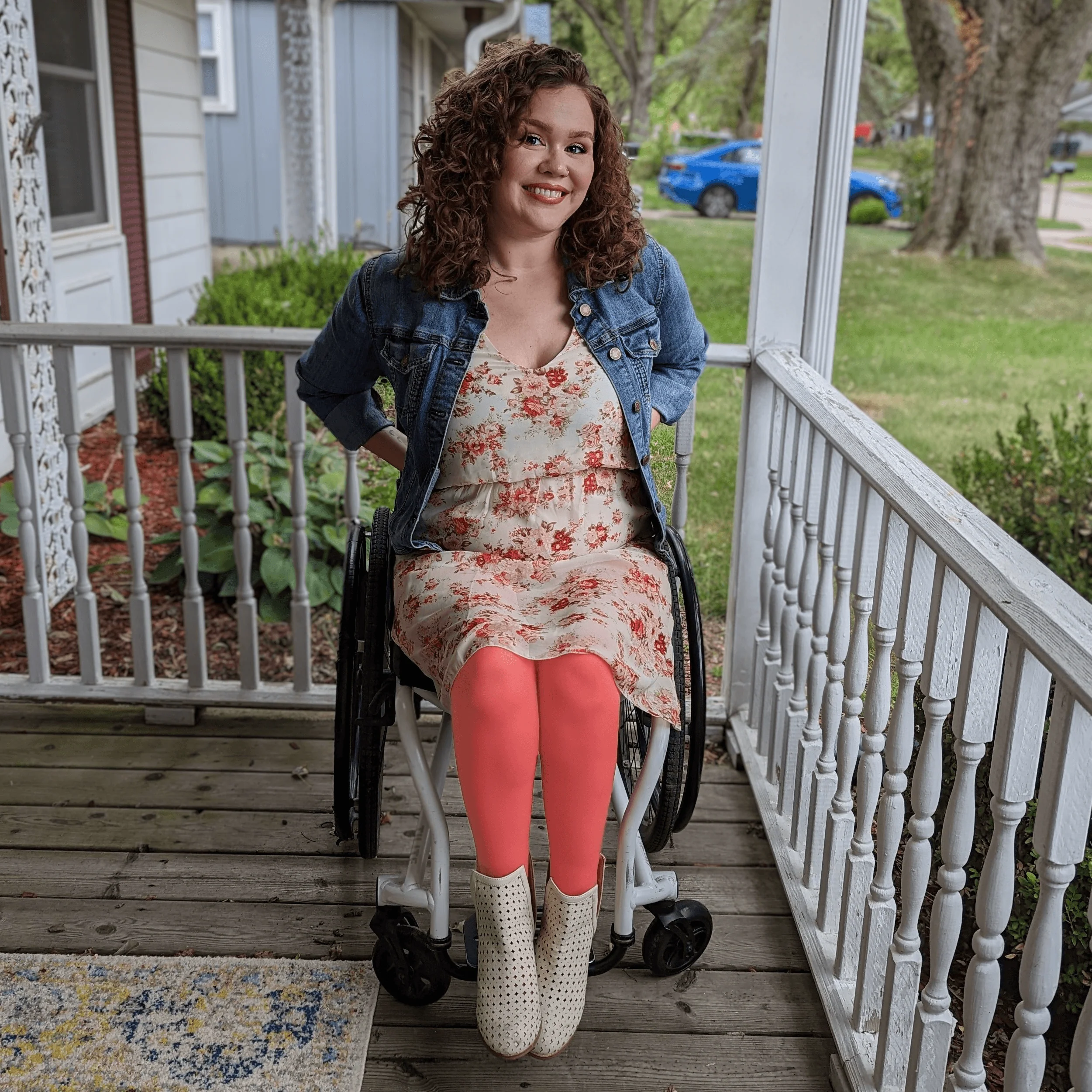 80 Denier Tights - Peach Party - Zenithce