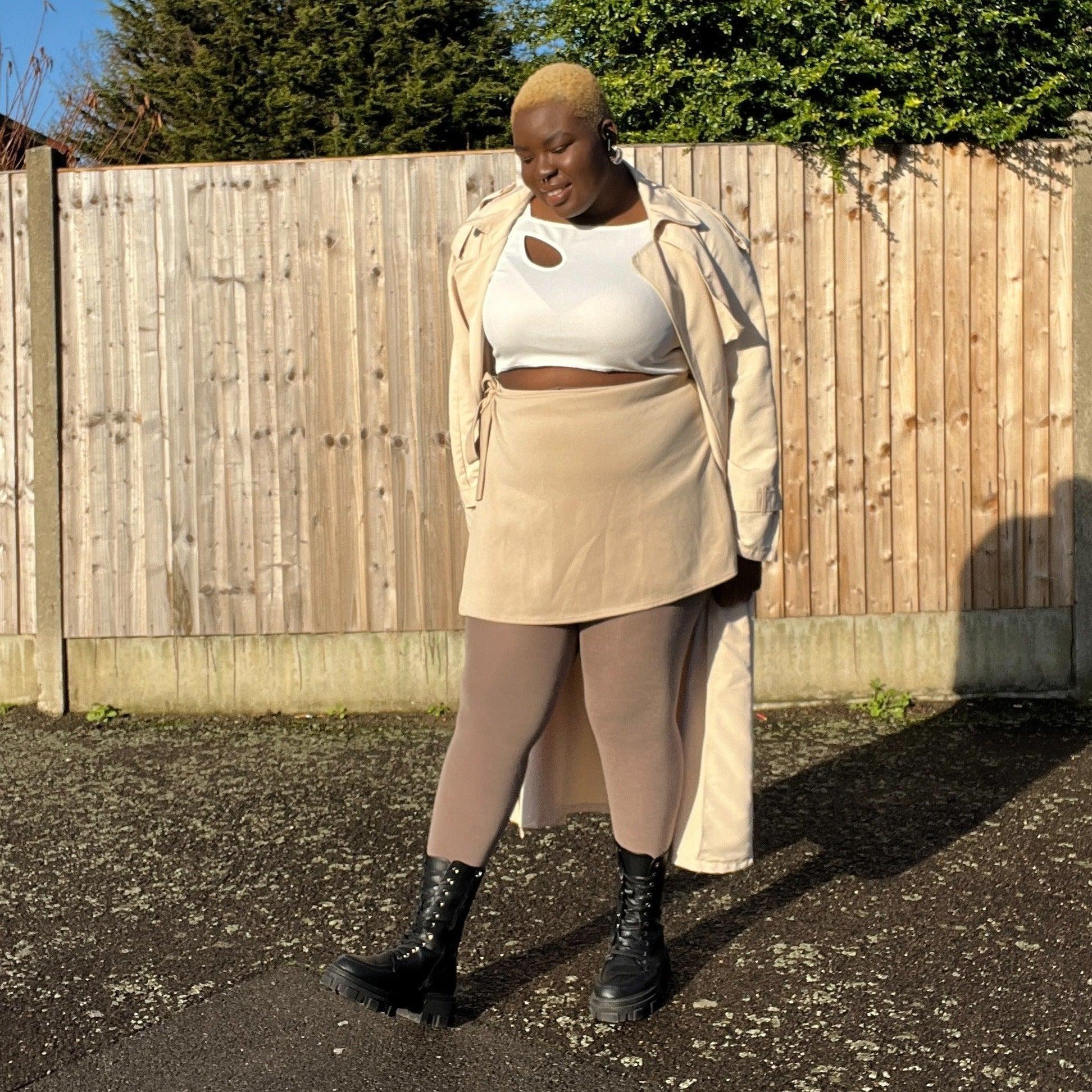 Merino Wool Tights - Sand Dollar - Zenithce