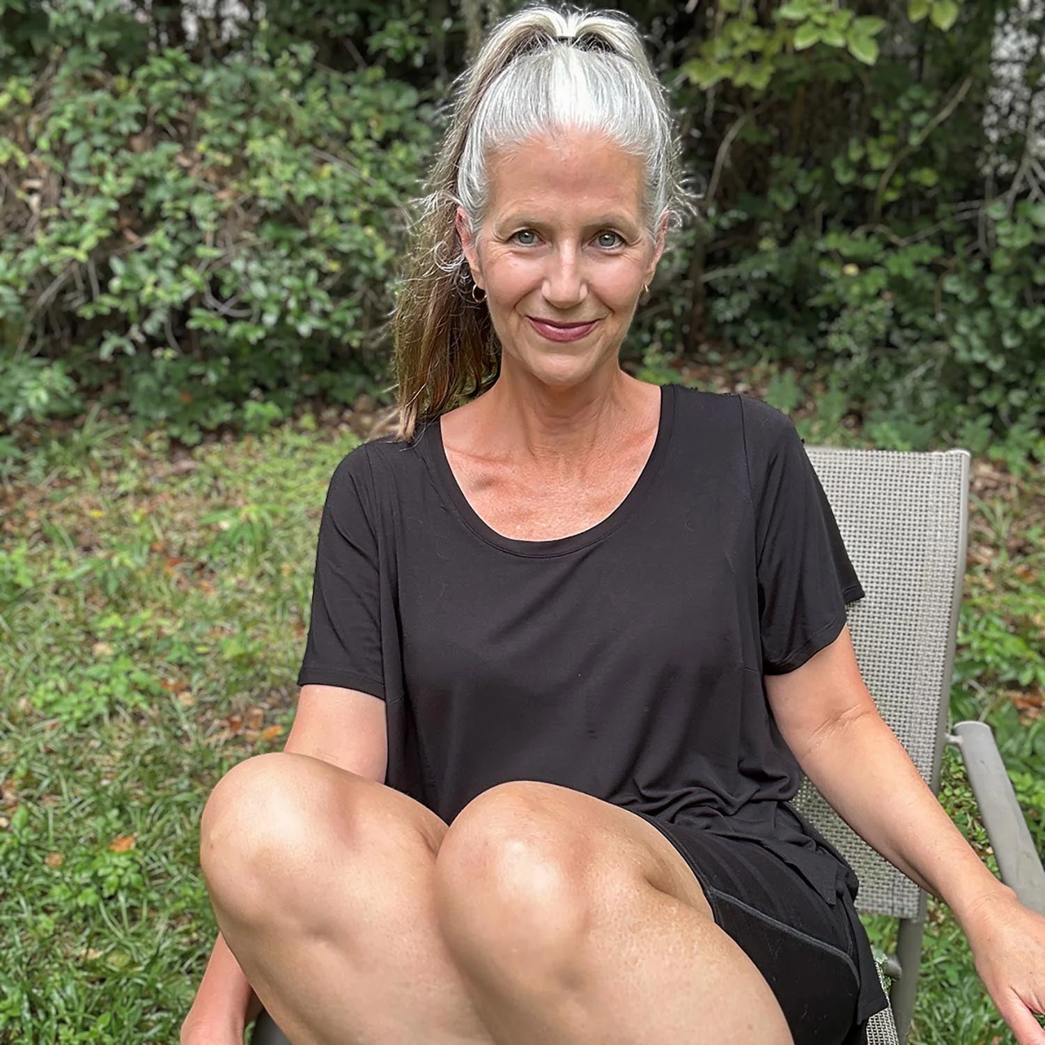 Bamboo Lounge Tee - Black - Zenithce