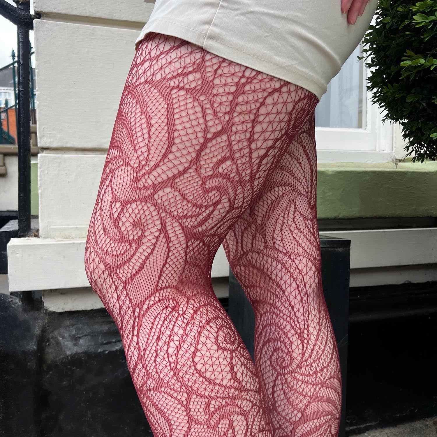 Thighs The Limit Fishnets - Timewarp - Roast - Zenithce