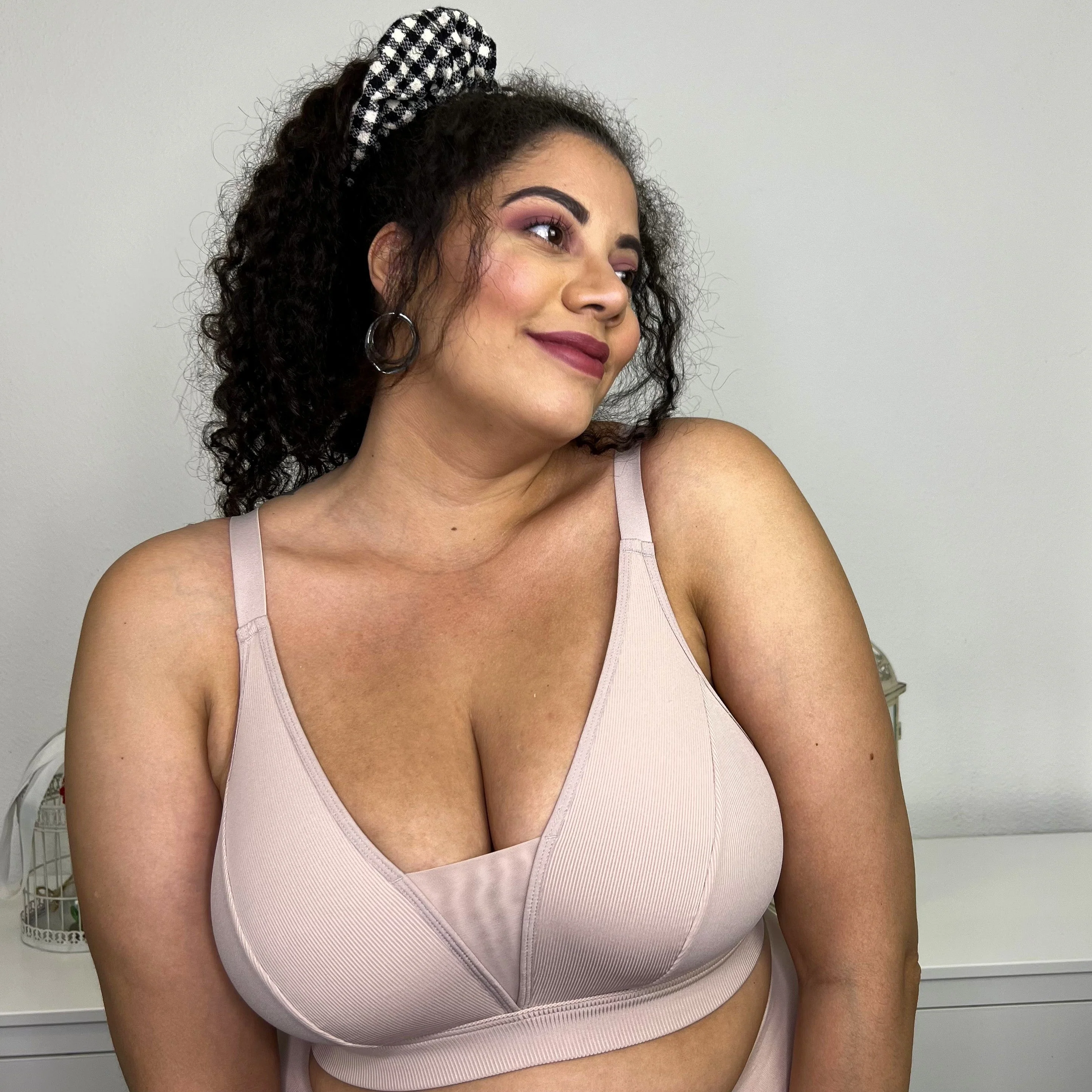 Everyday Ribbed Bra - Milk Bottle - Zenithce