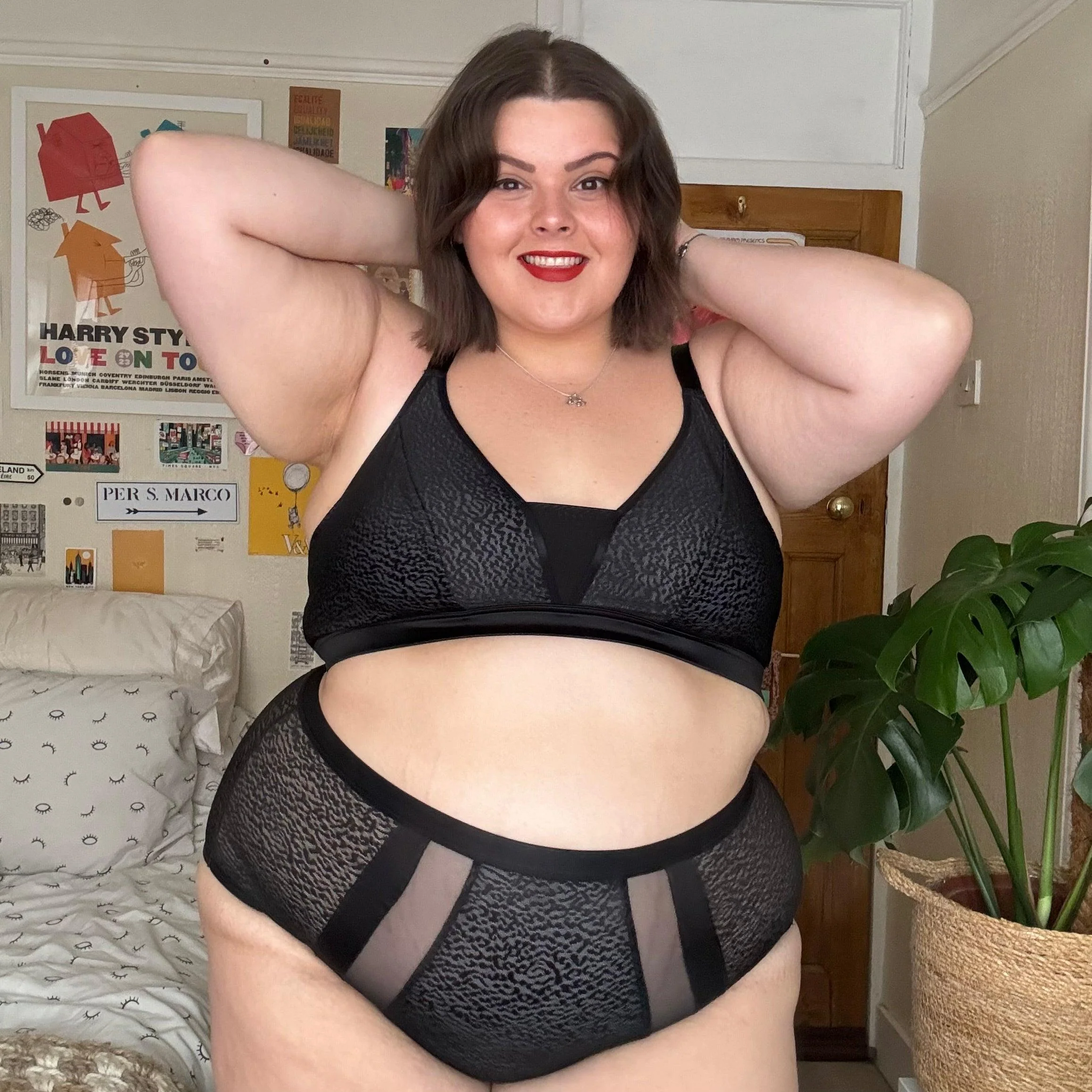 Organic Cotton Full Brief Knickers - Leopard - Zenithce