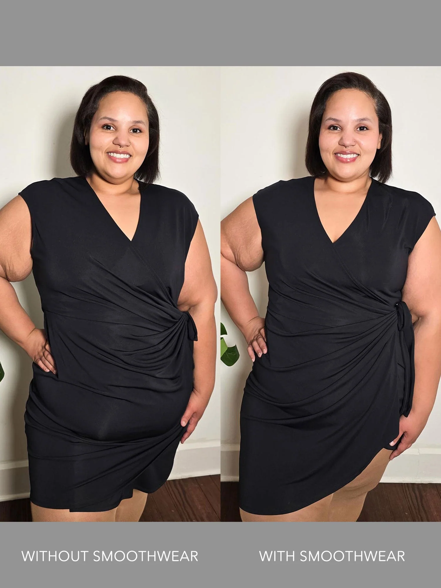 Smoothwear Open Bust Bodysuit - Opulent - Zenithce