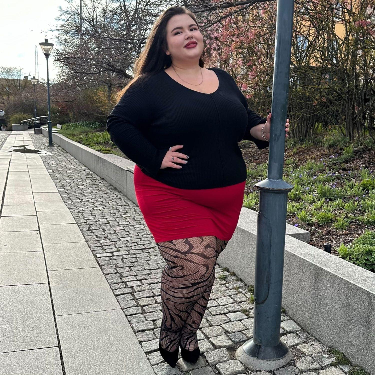 Feline Myself - Tiger Stripe Fishnets - Zenithce