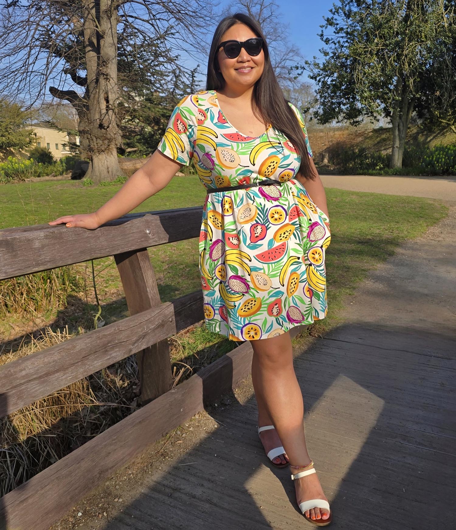 Organic Club Tropicana Day/Nightdress With Sleeves - Zenithce