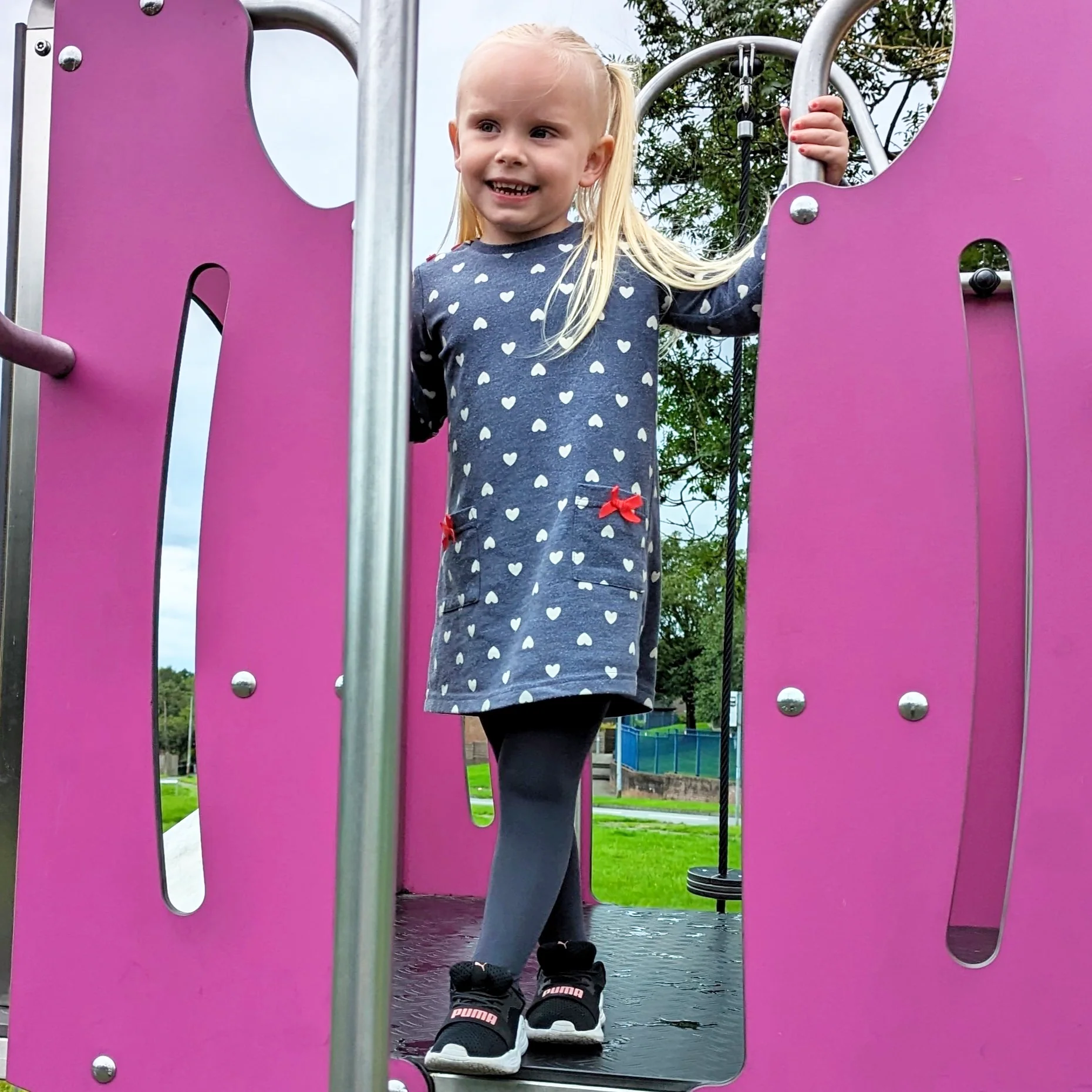 Kids Tights - Slate Grey - Zenithce