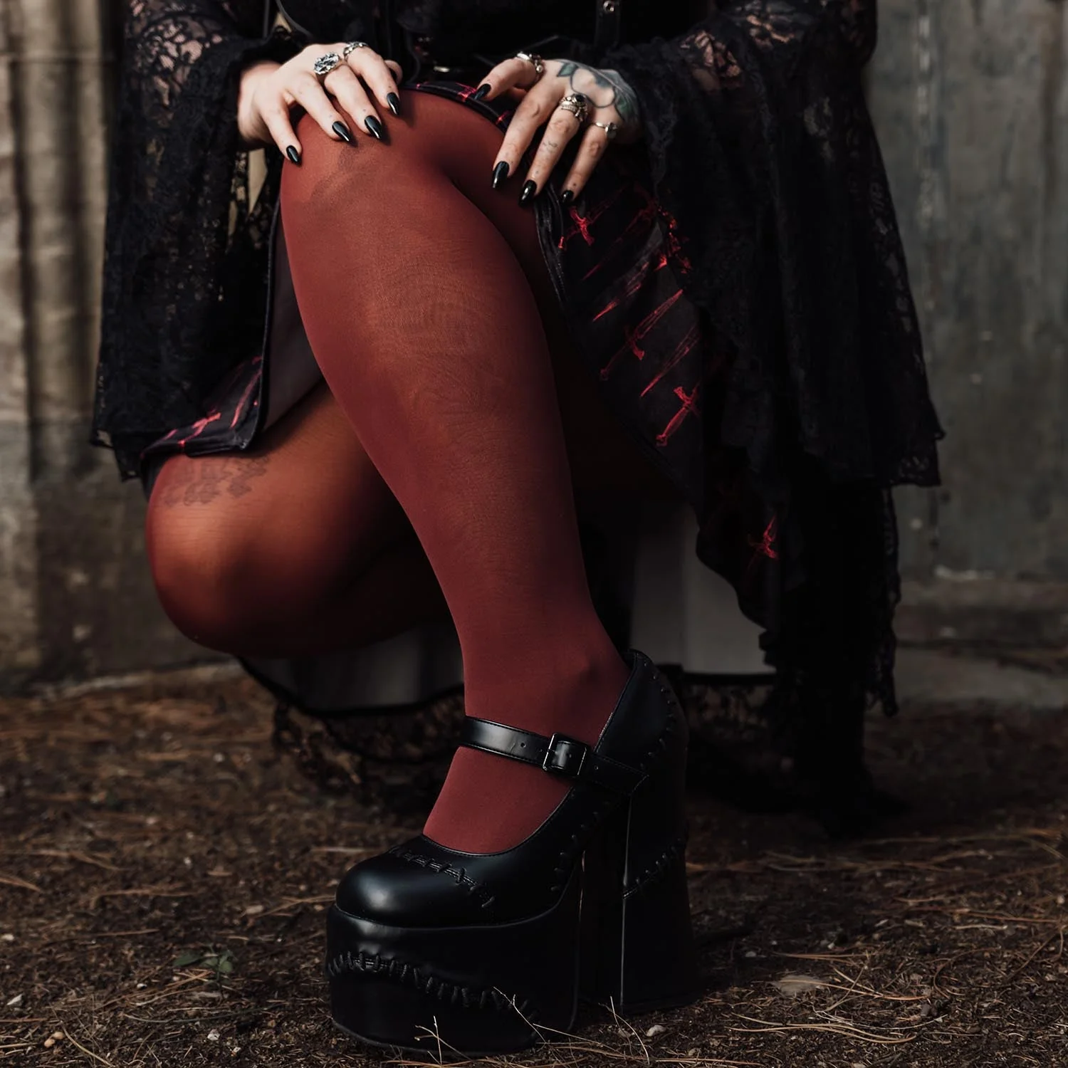 50 Denier Tights - Roast - Zenithce