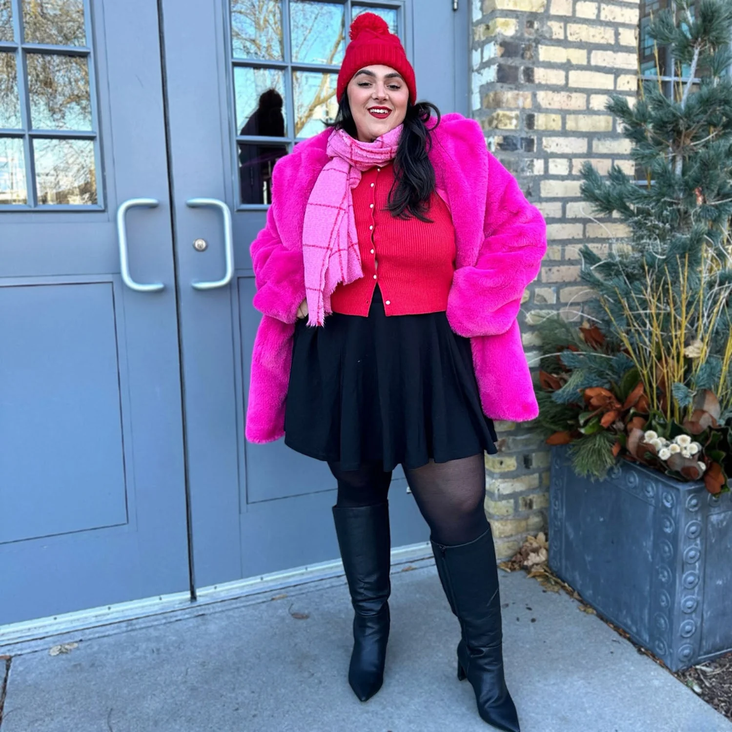 Mini-Flare Skirt - Black (V2) - Zenithce