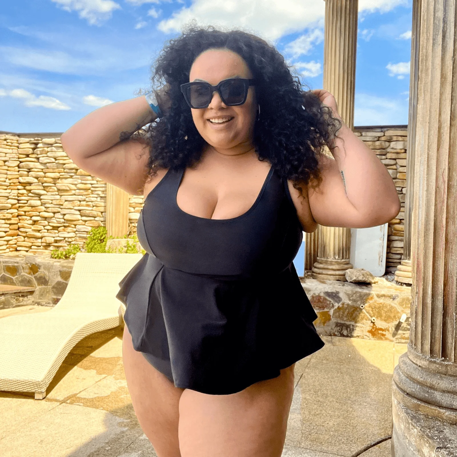 Who you gonna call? Bikini Top - Black - Zenithce