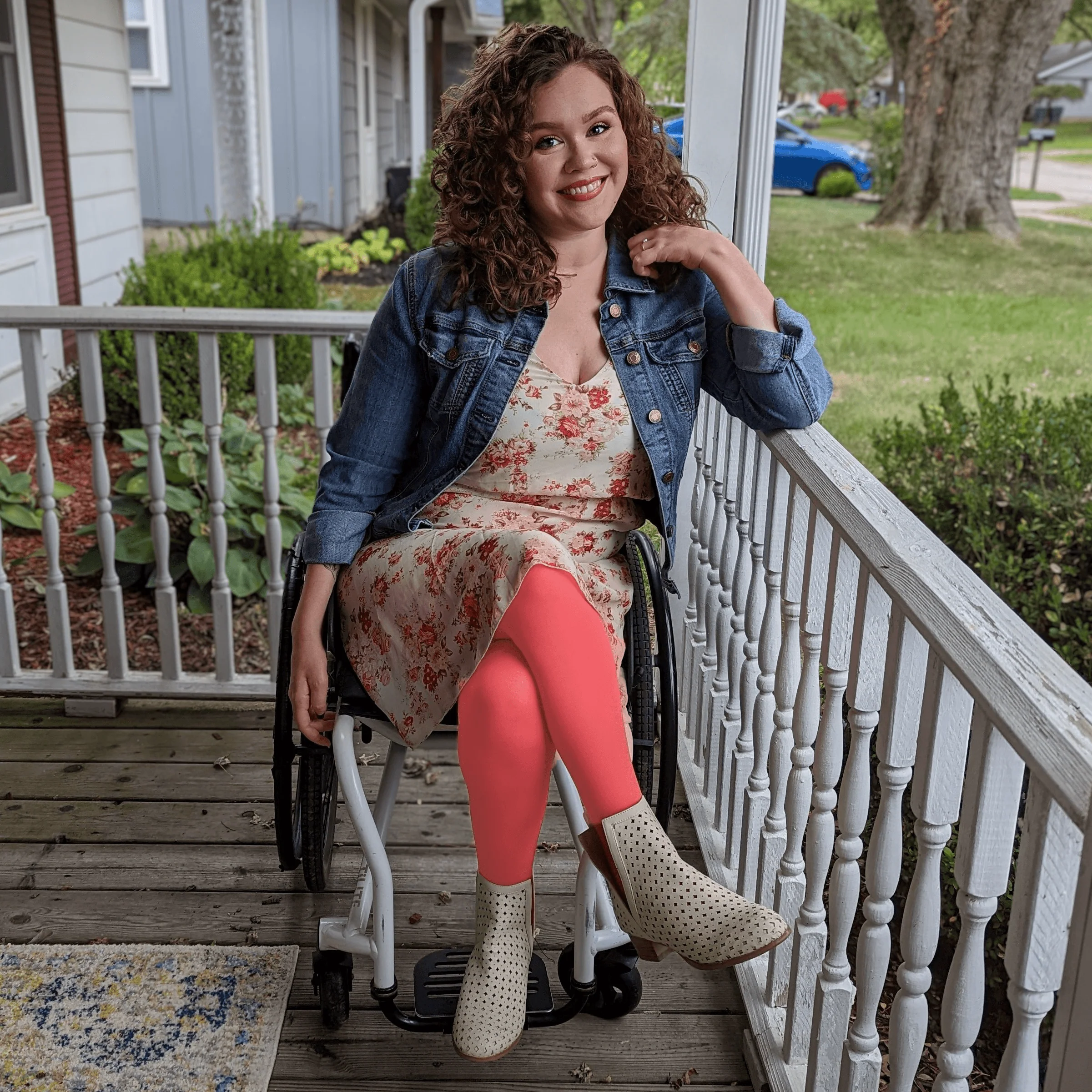 80 Denier Tights - Peach Party - Zenithce