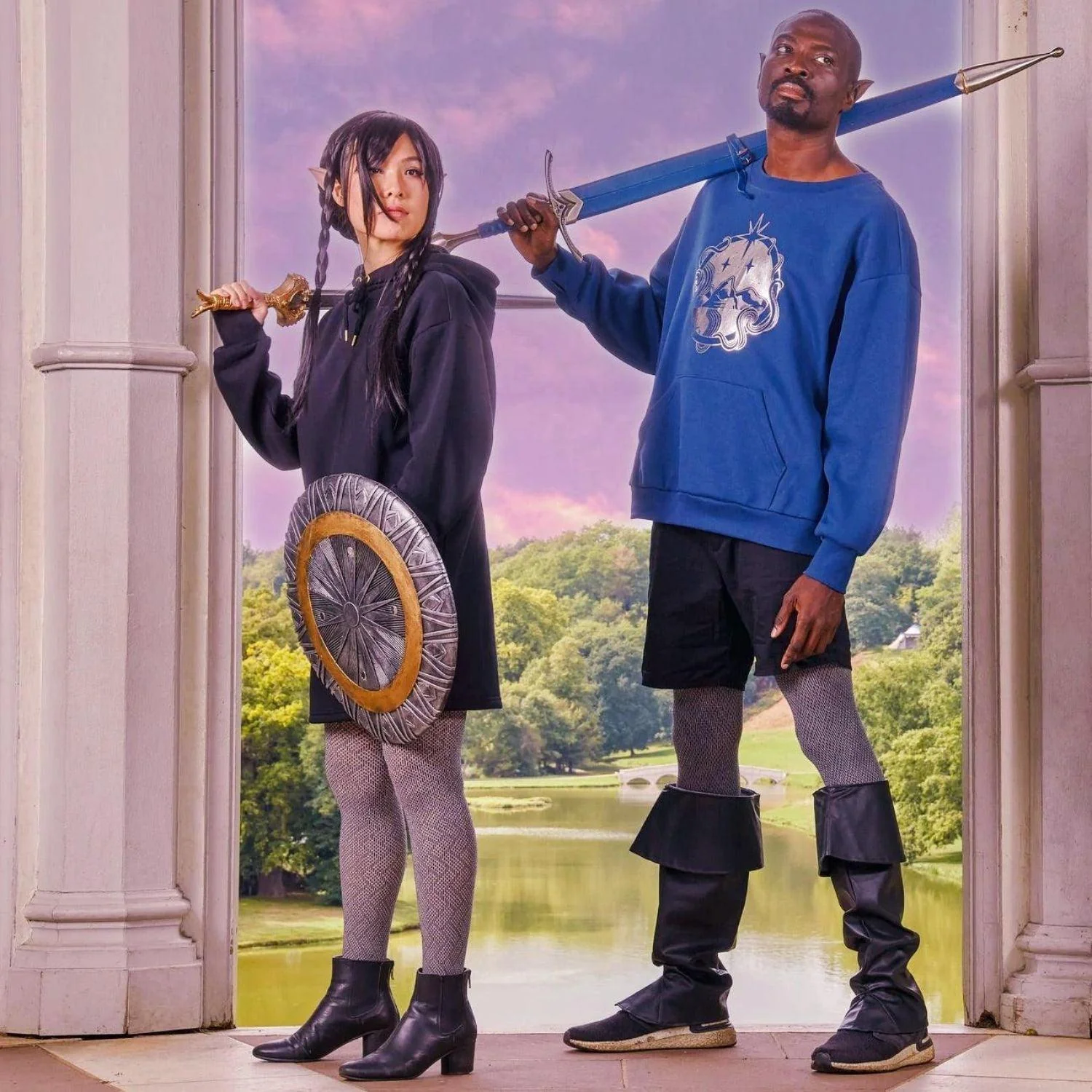 ACOTAR Tights - Illyrian Armour - Zenithce