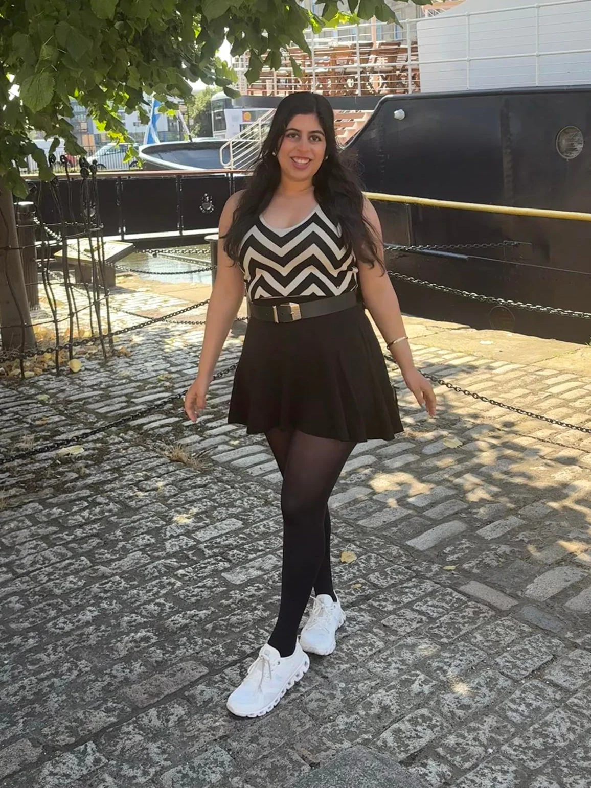 Stay Cool 80 Denier Tights - Black - Zenithce