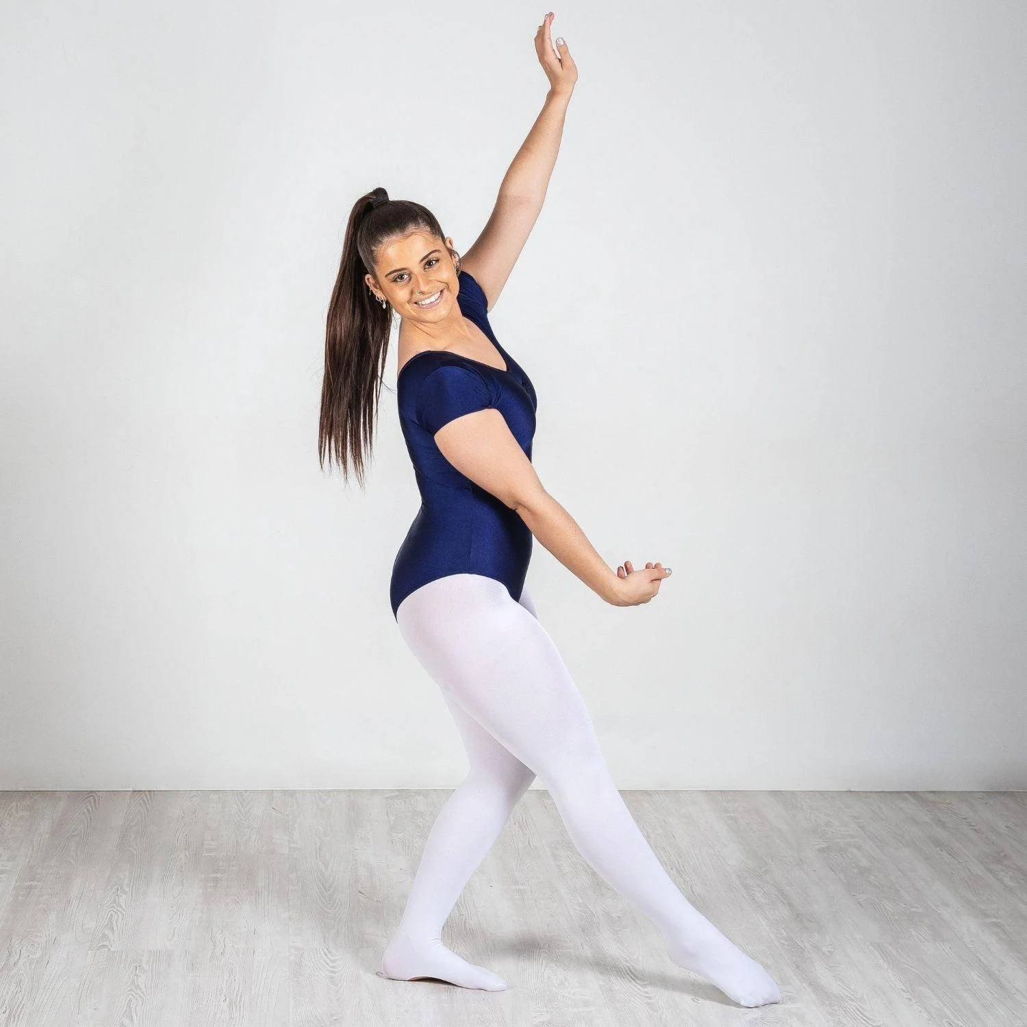 Convertible Dance Tights - White - Zenithce