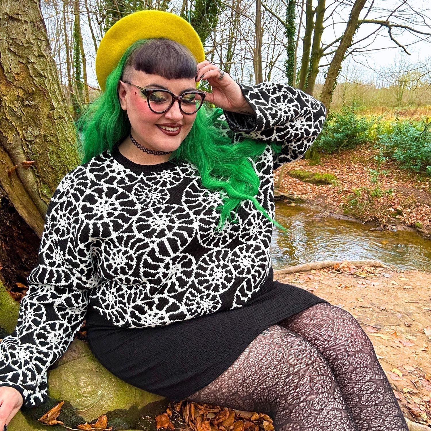 Mini Pencil Skirt - Archean - Zenithce